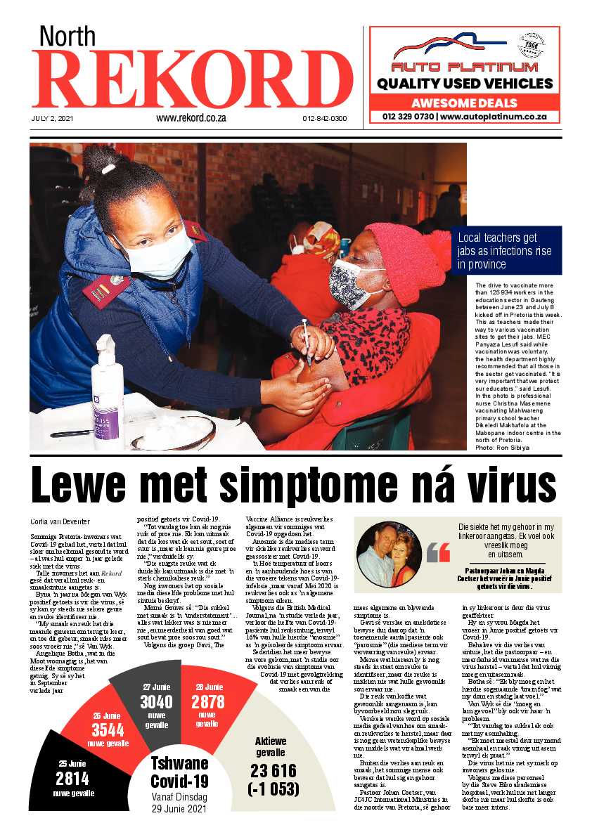 Rekord North 02 July 2021 page 1