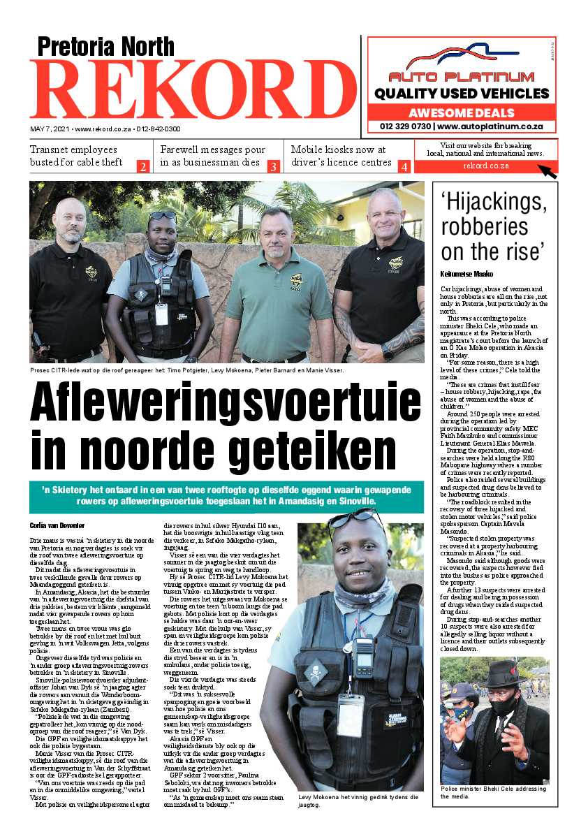 Rekord North 07 May 2021 page 1