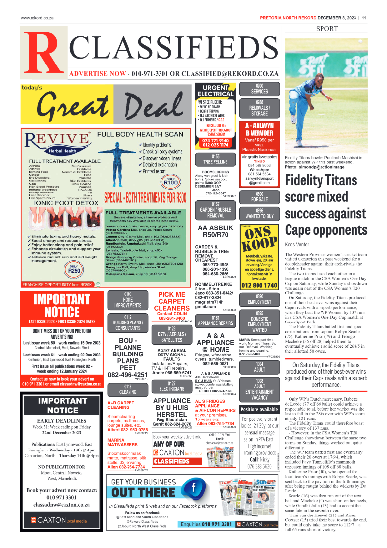 Rekord North 08 December 2023 page 11