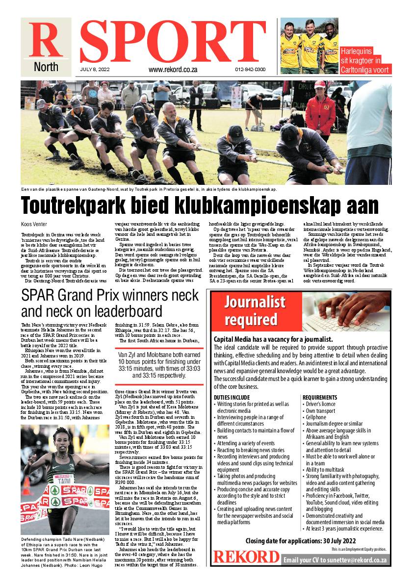 Rekord North 08 July 2022 page 8