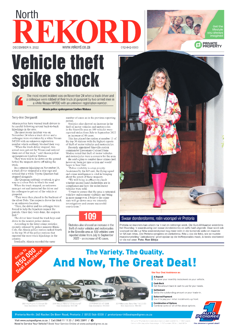 Rekord North 09 December 2022 page 1