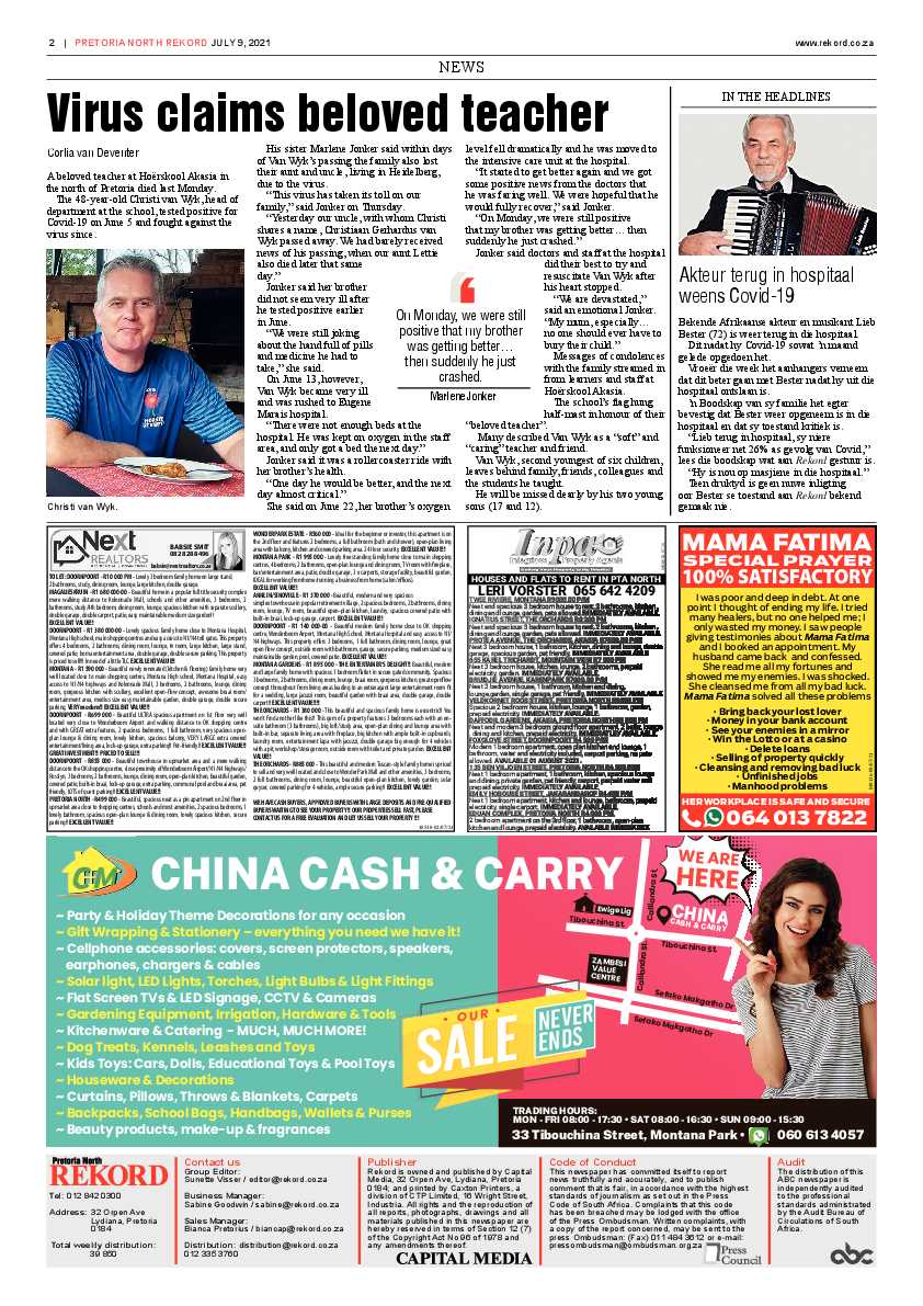 Rekord North 09 July 2021 page 2