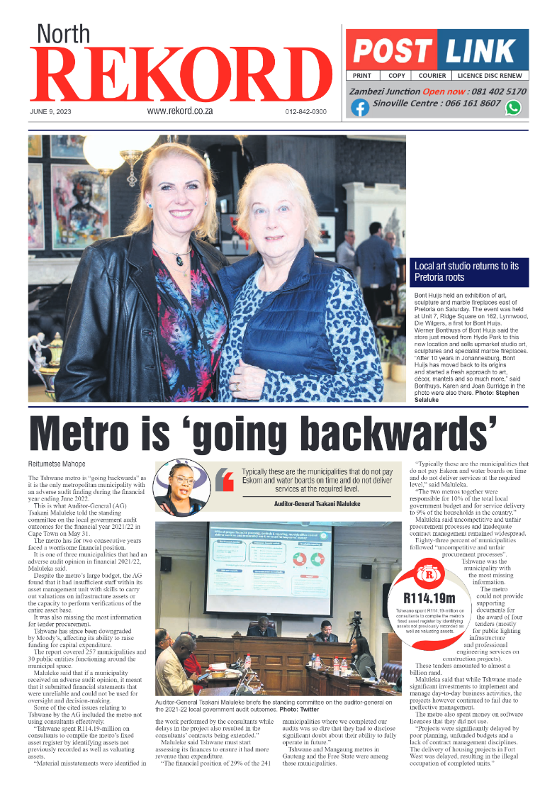 Rekord North 09 June 2023 page 1