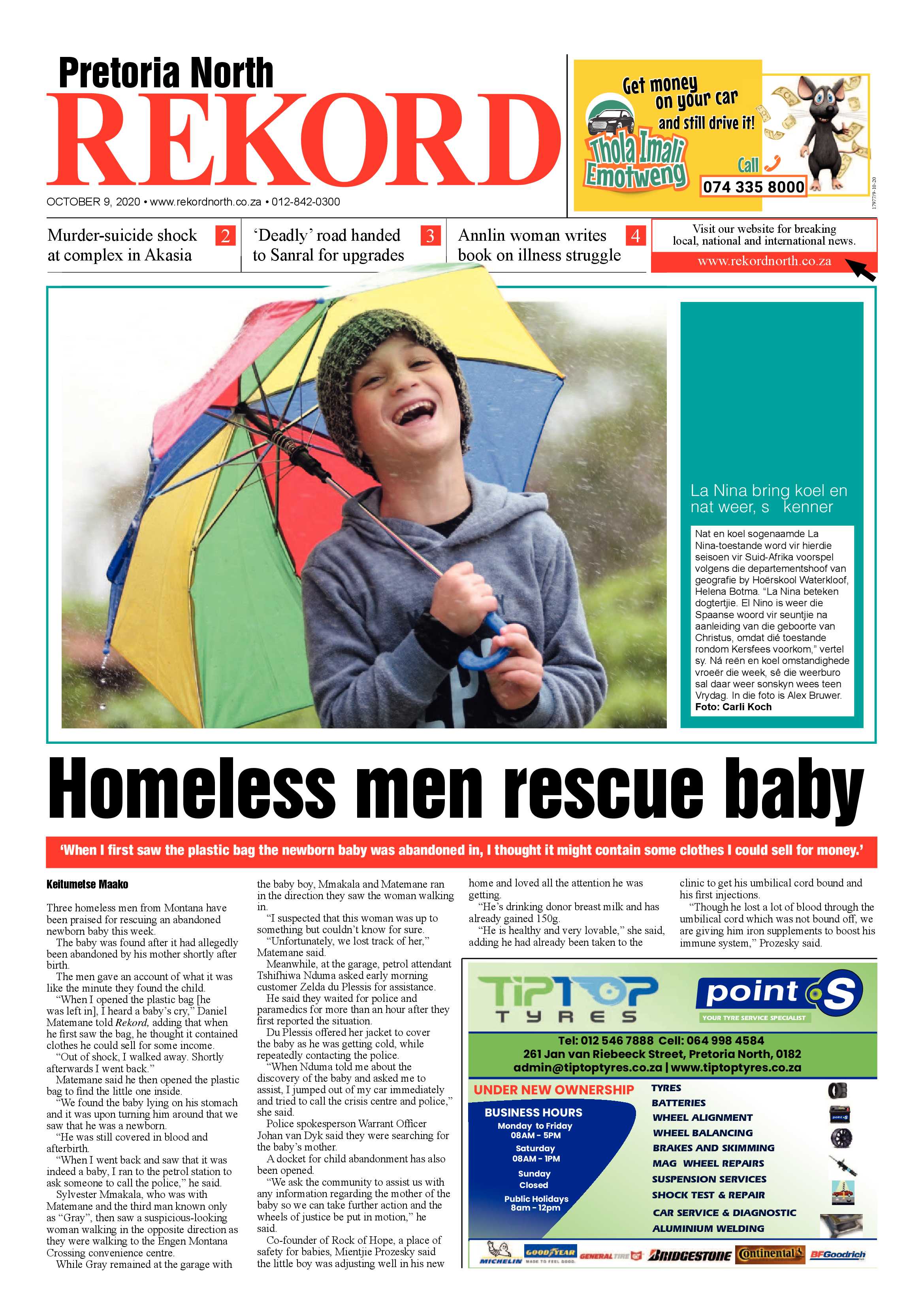 Rekord North 09 October 2020 page 1