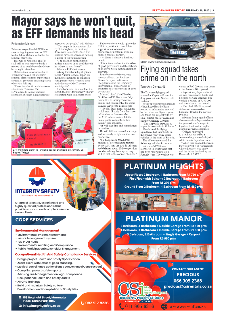 Rekord  North 10 February 2023 page 3