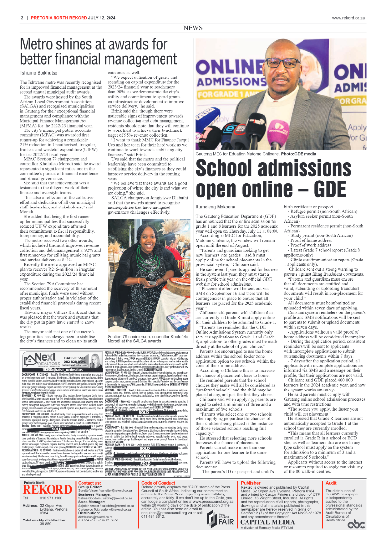 Rekord North 12 July 2024 page 2
