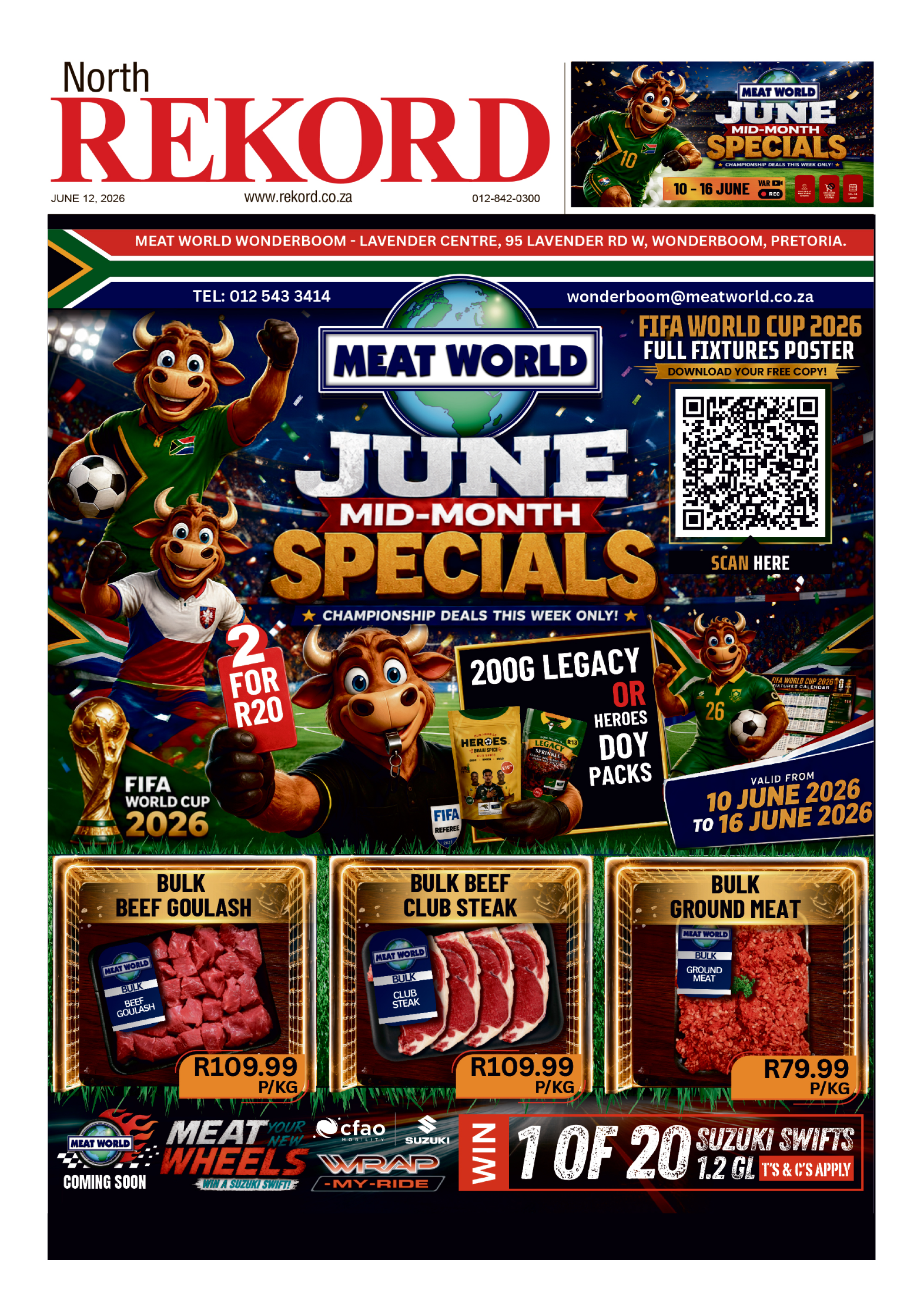 Rekord North 12 June 2026 page 1
