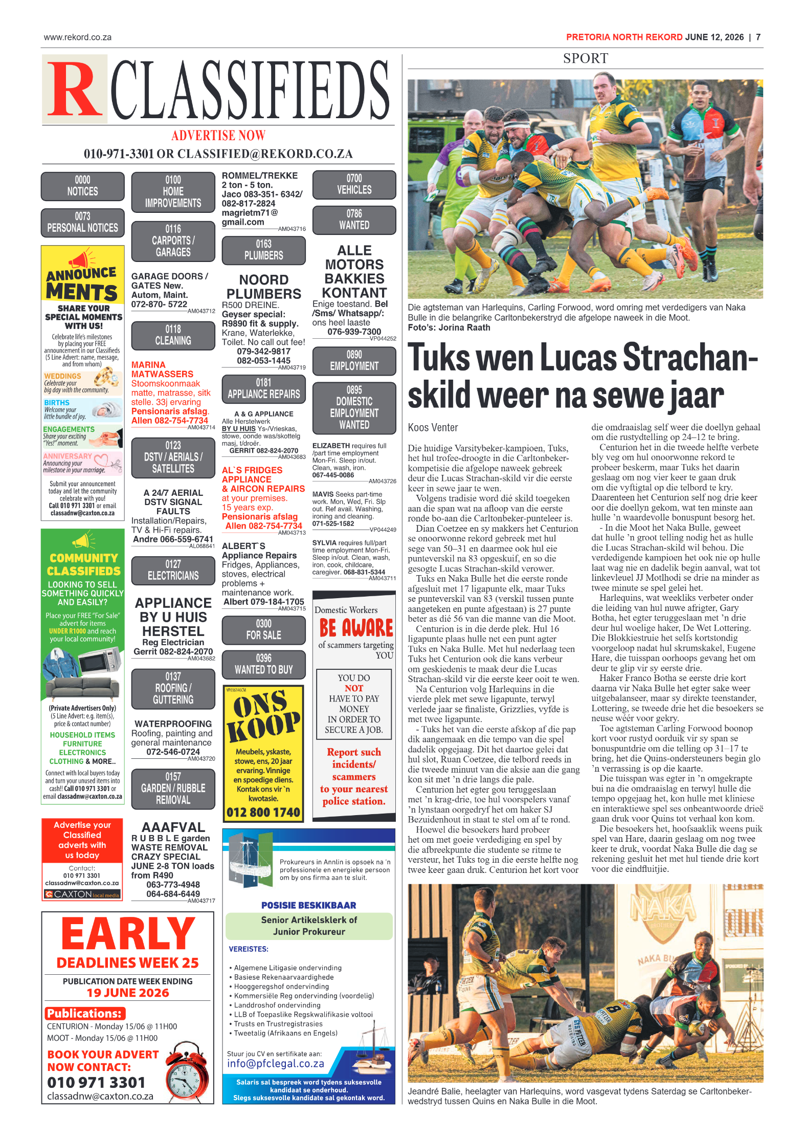 Rekord North 12 June 2026 page 9