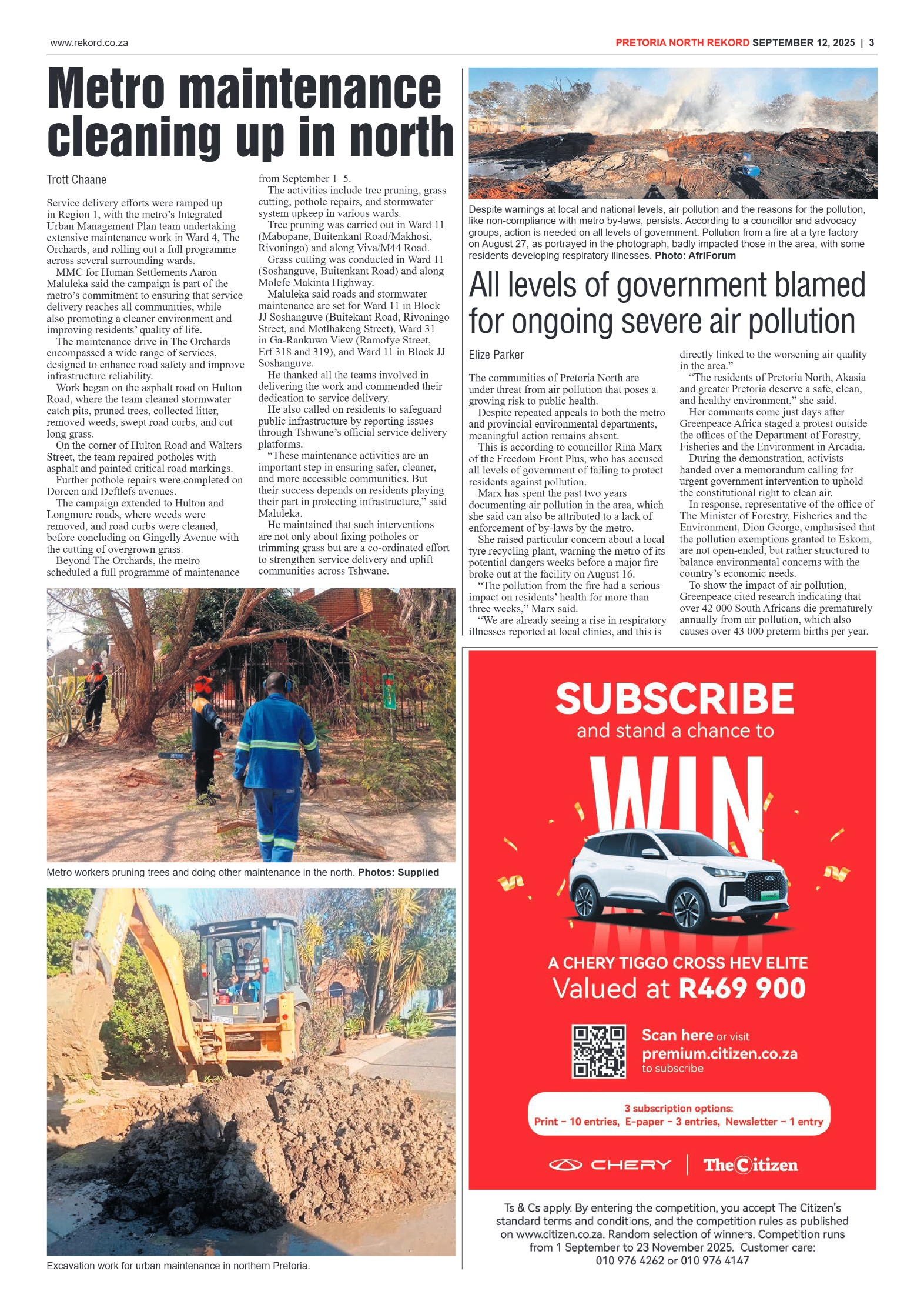 Rekord North 12 September 2025 page 3