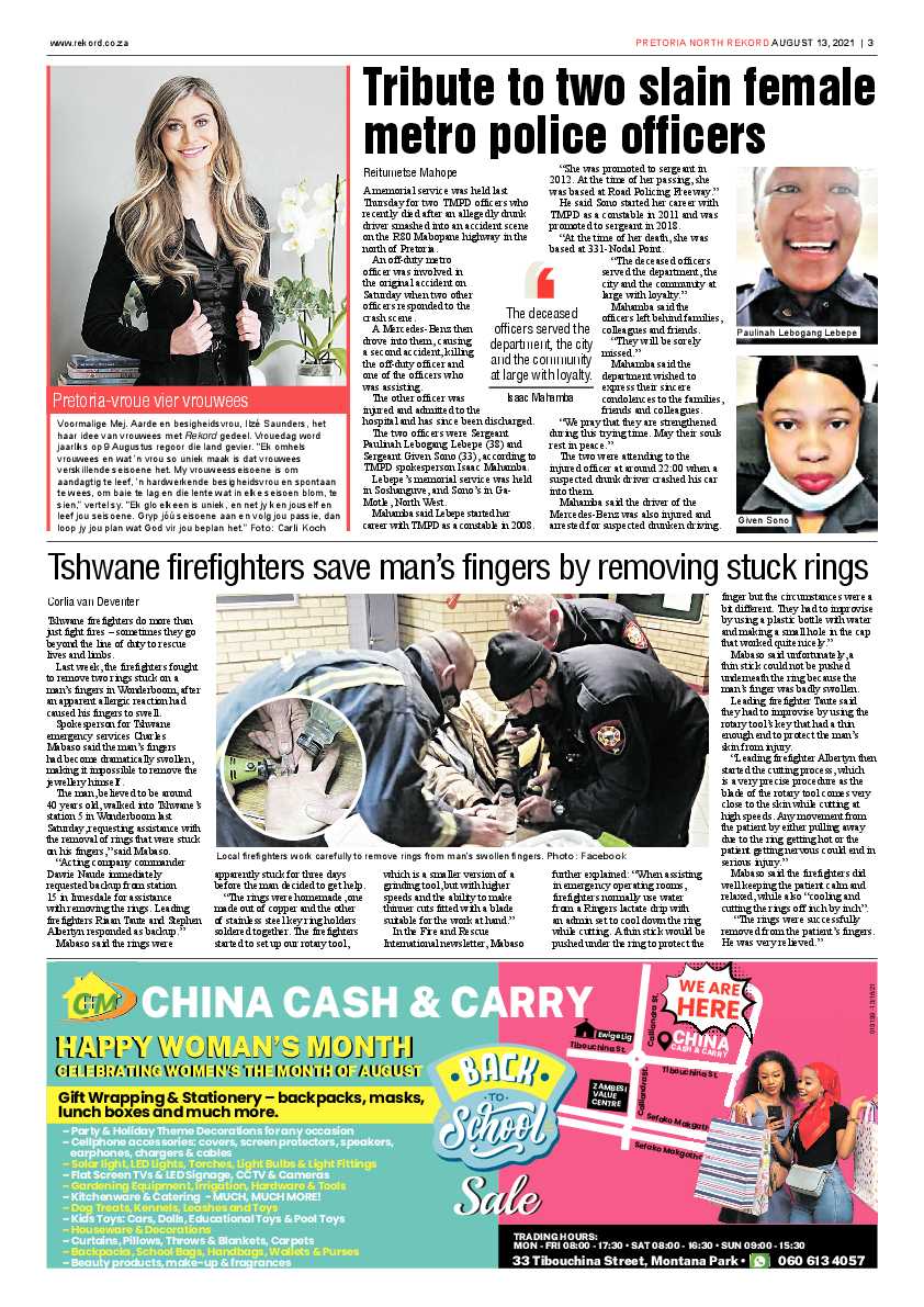 Rekord North 13 August 2021 page 3