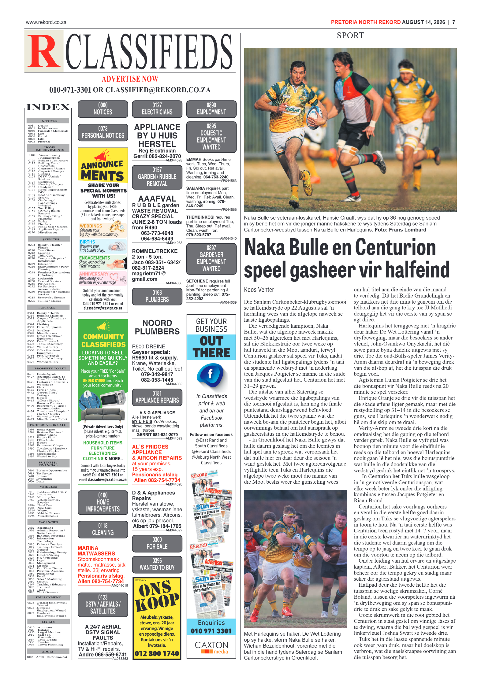 Rekord North 14 August 2026 page 7