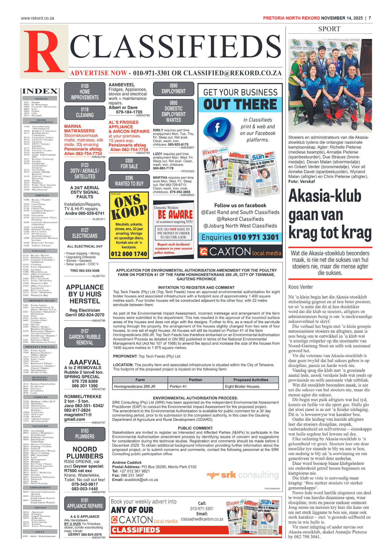 Rekord North 14 November 2025 page 9