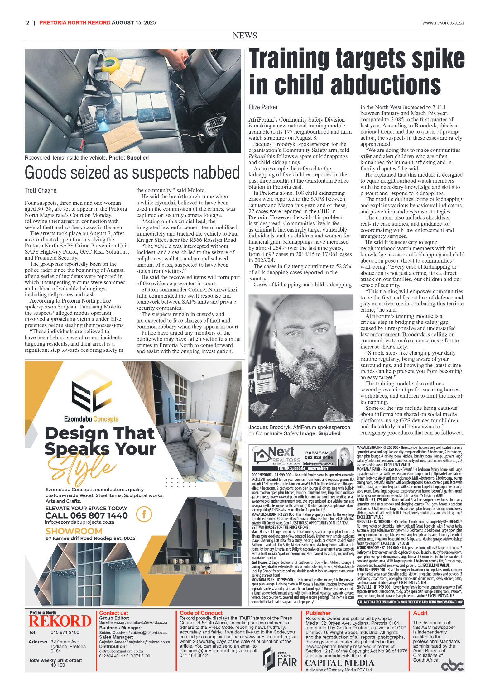 Rekord North 15 August 2025 page 4