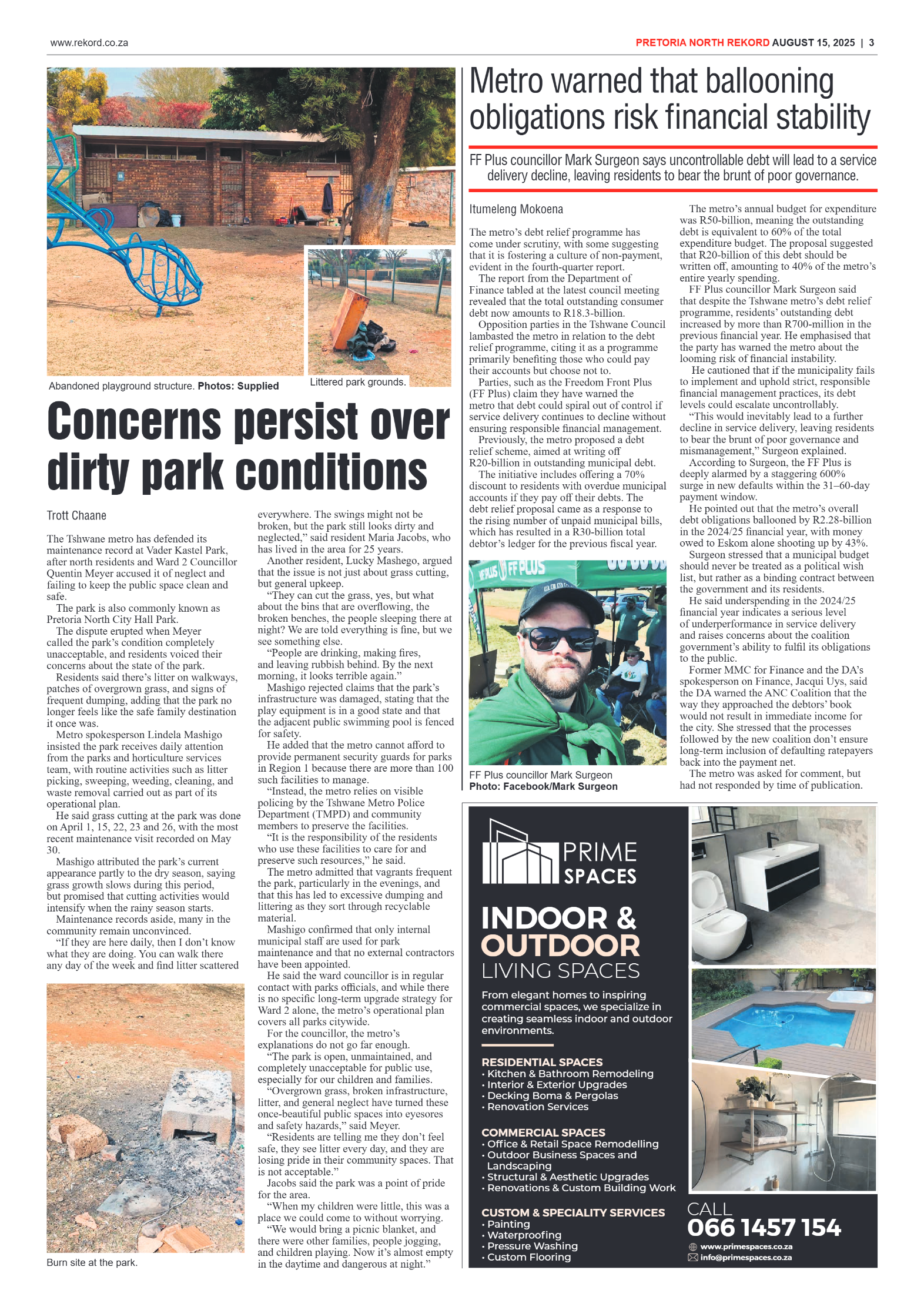 Rekord North 15 August 2025 page 5