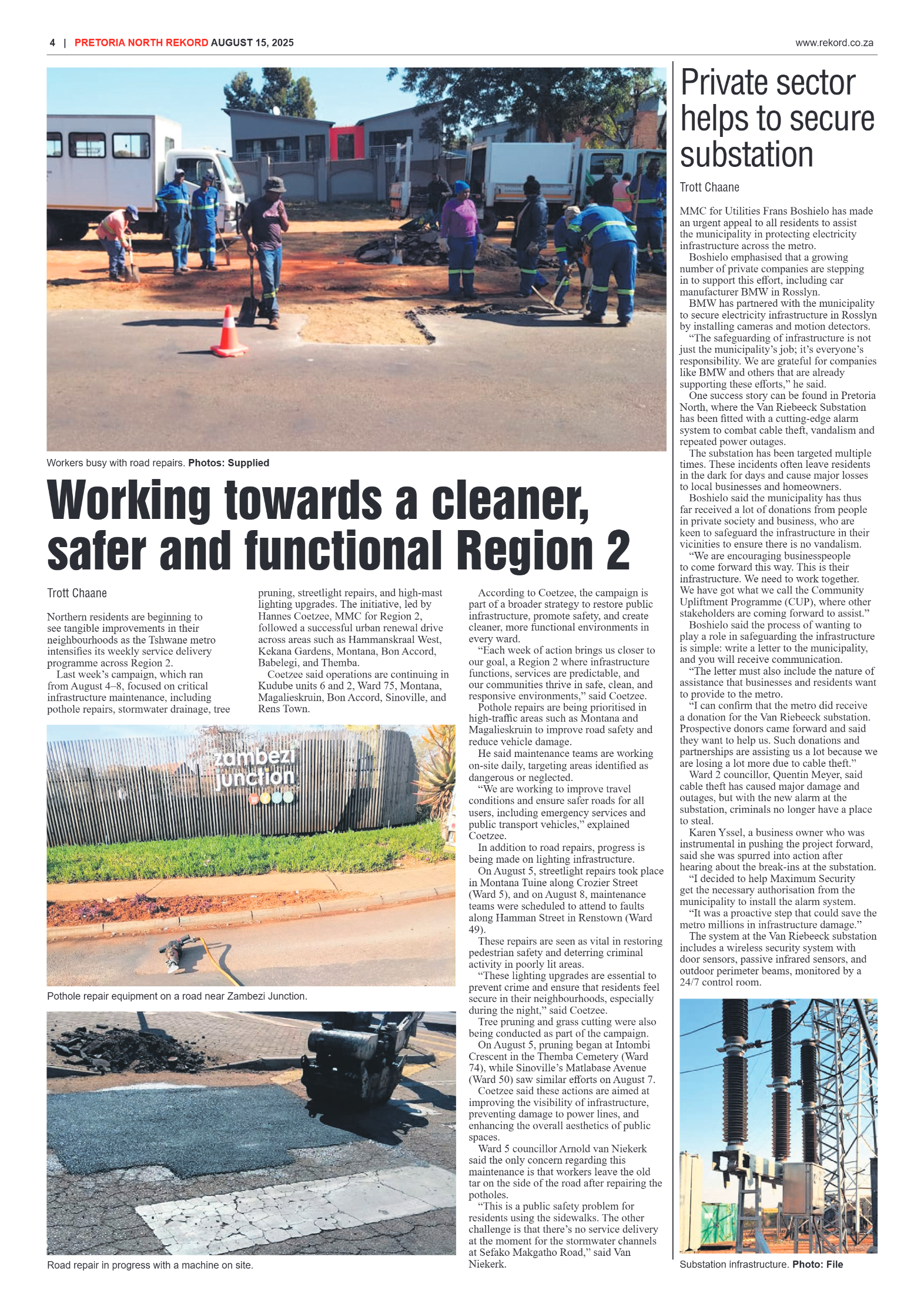 Rekord North 15 August 2025 page 6