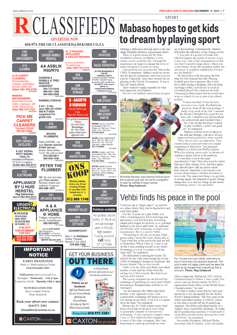 Rekord North 15 December 2023 page 7