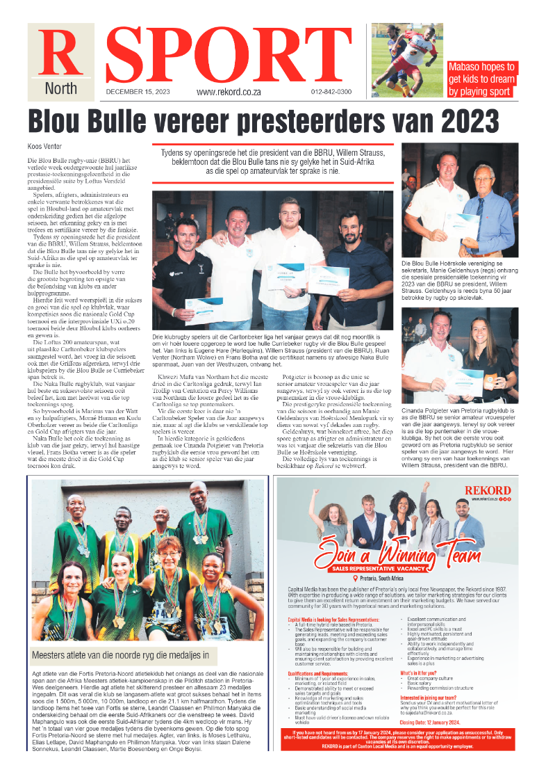 Rekord North 15 December 2023 page 8