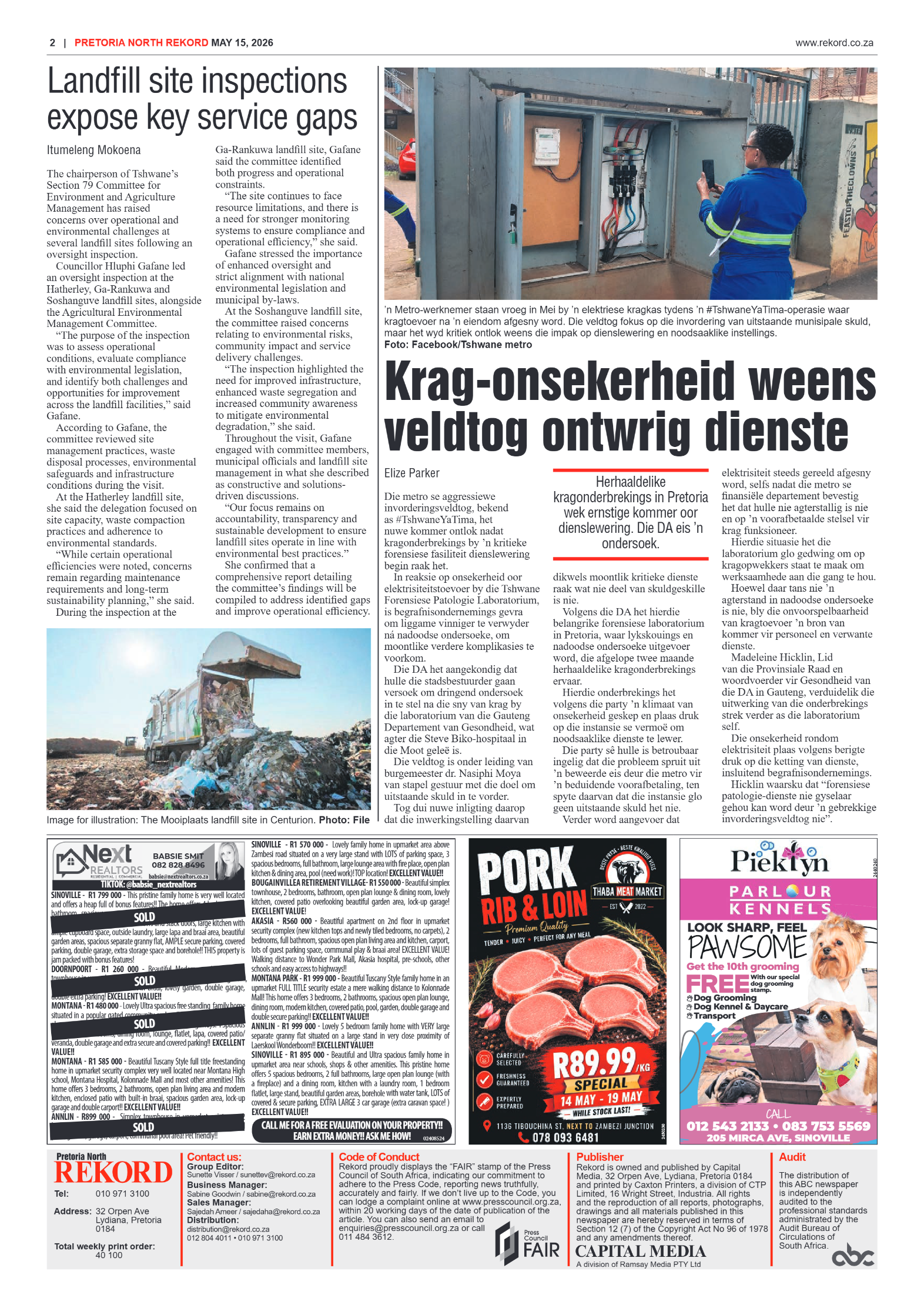 Rekord North 15 May 2026 page 4
