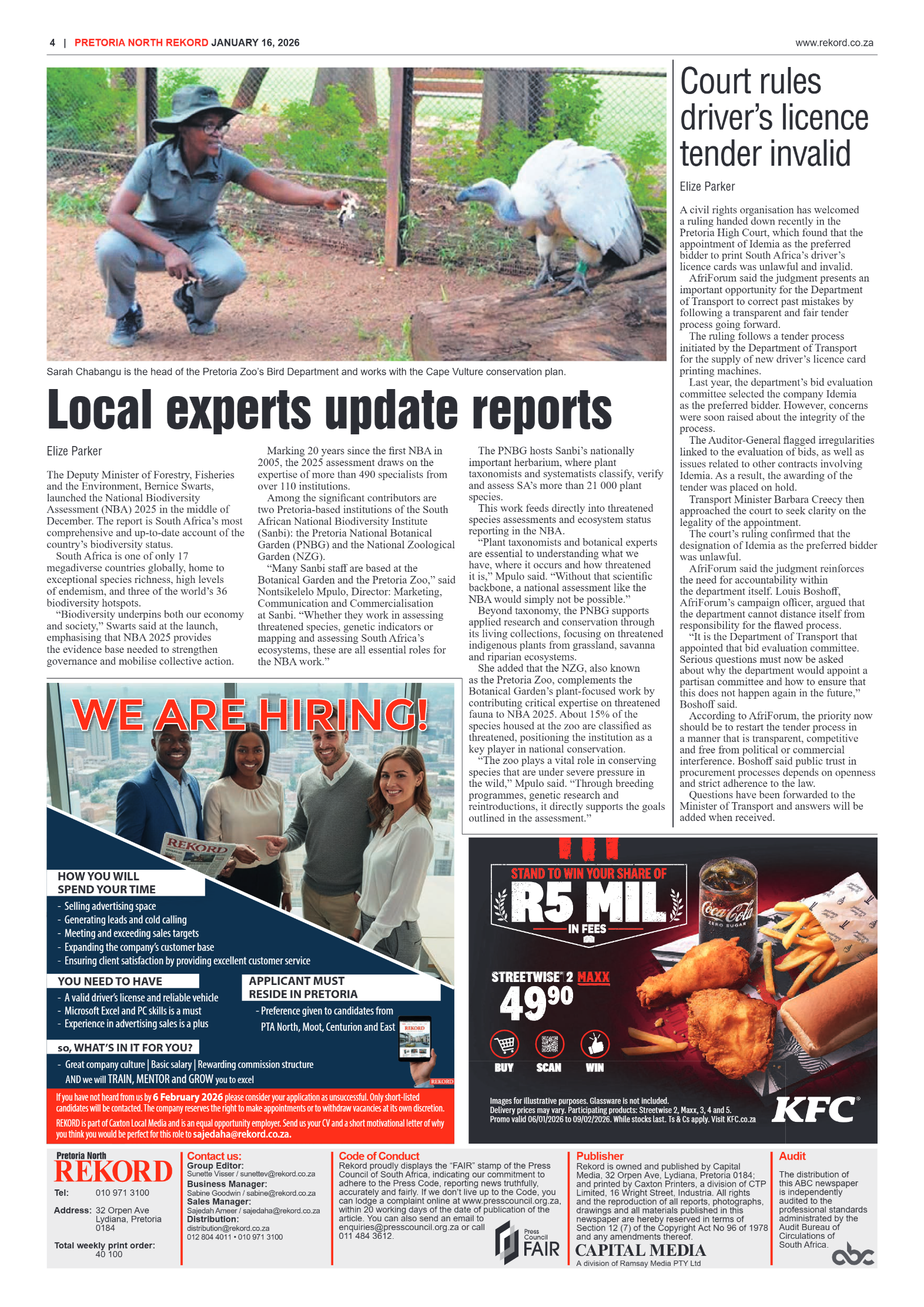 Rekord North 16 January 2026 page 6
