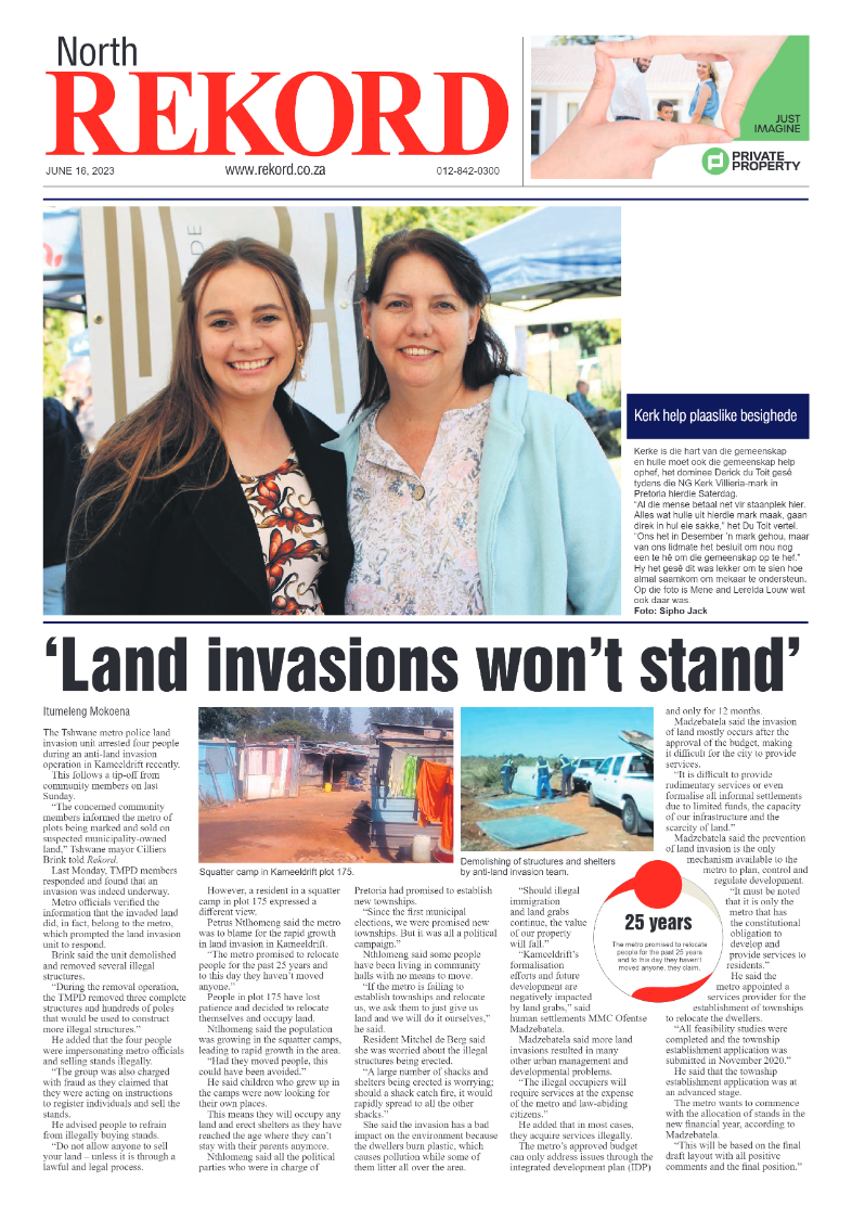 Rekord North 16 June 2023 page 1