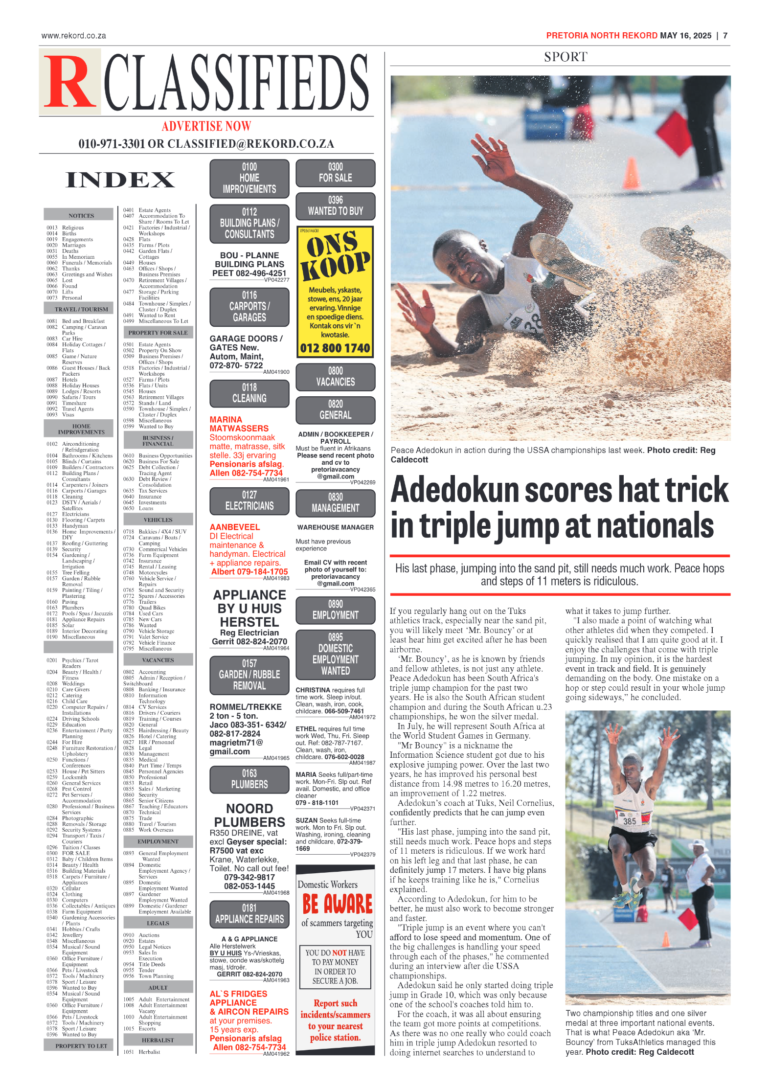 Rekord North 16 May 2025 page 9