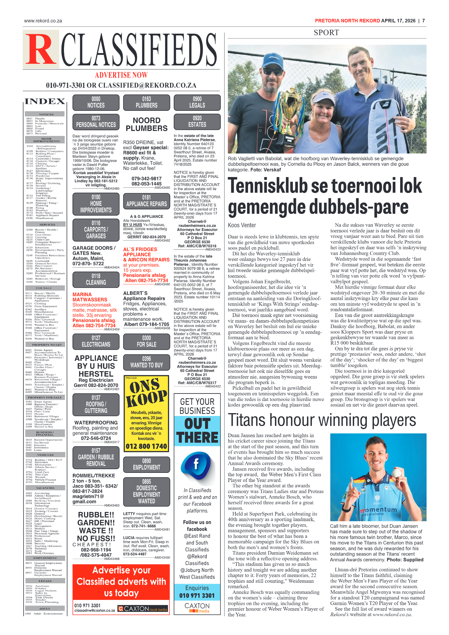 Rekord North 17 April 2026 page 7