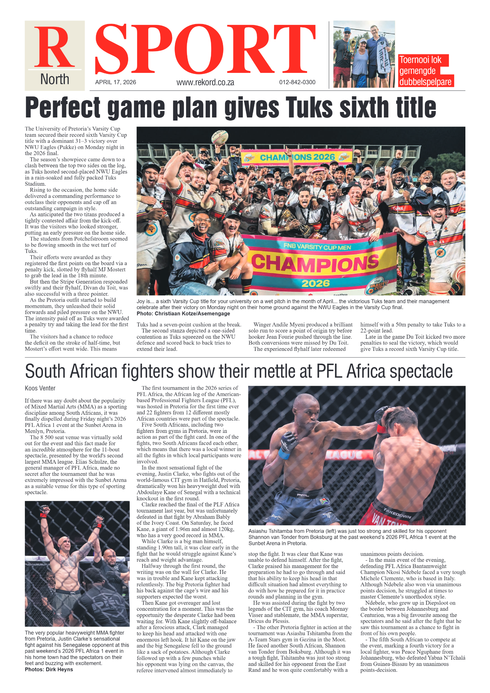 Rekord North 17 April 2026 page 8