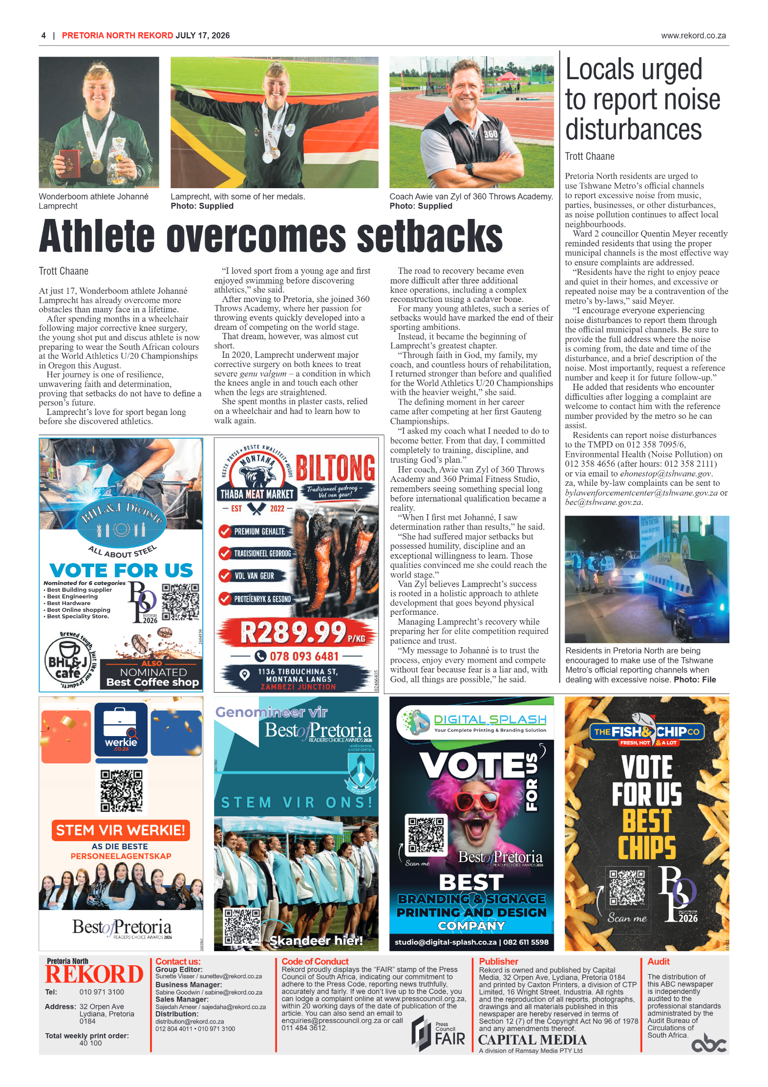 Rekord North 17 July 2026 page 4
