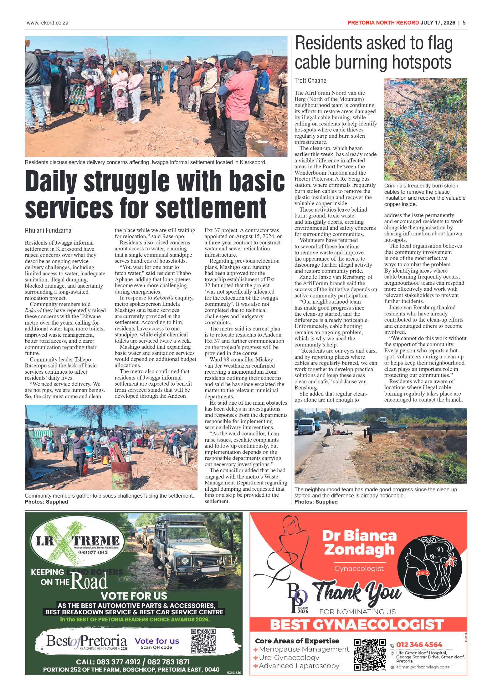 Rekord North 17 July 2026 page 5