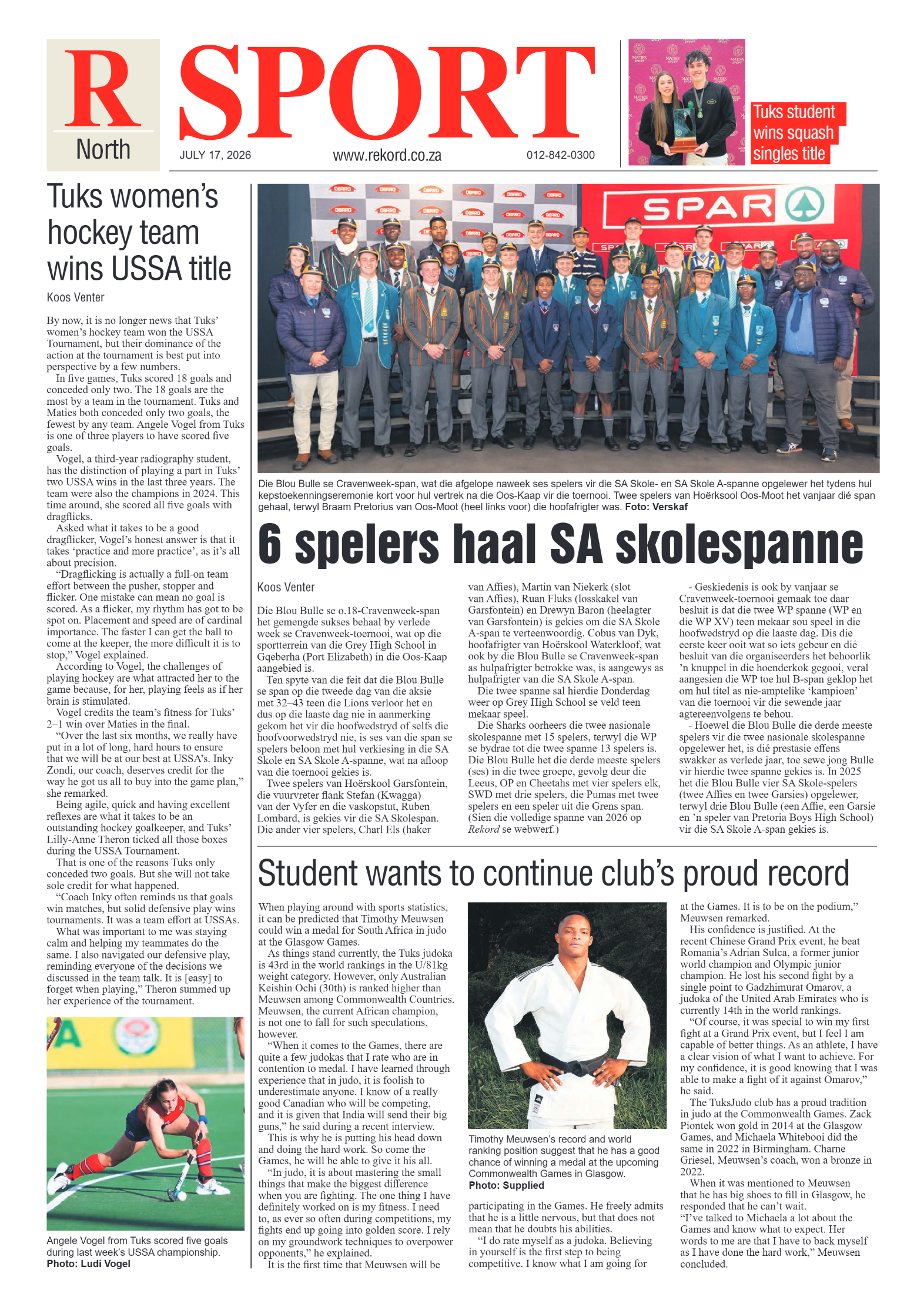 Rekord North 17 July 2026 page 8