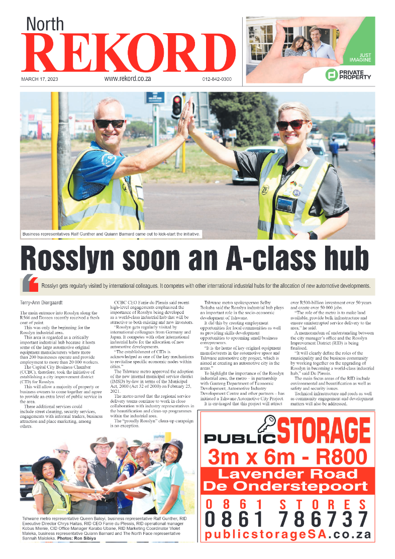 Rekord North 17 March 2023 page 1