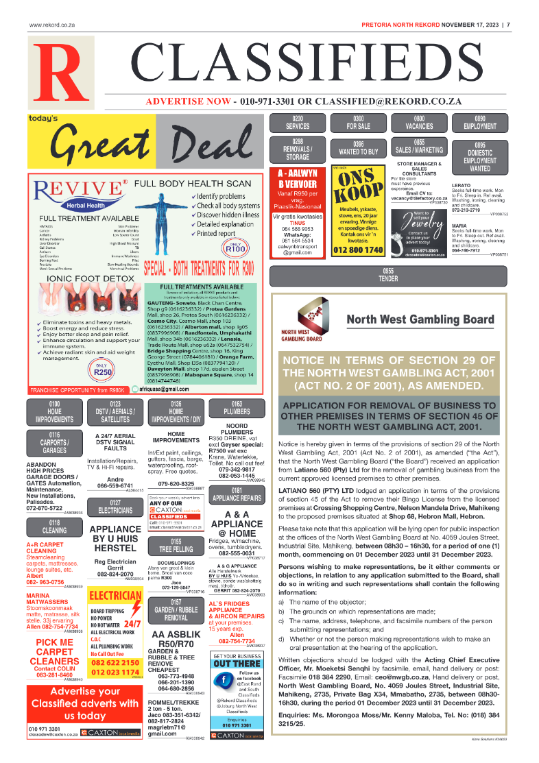 Rekord North 17 November 2023 page 7