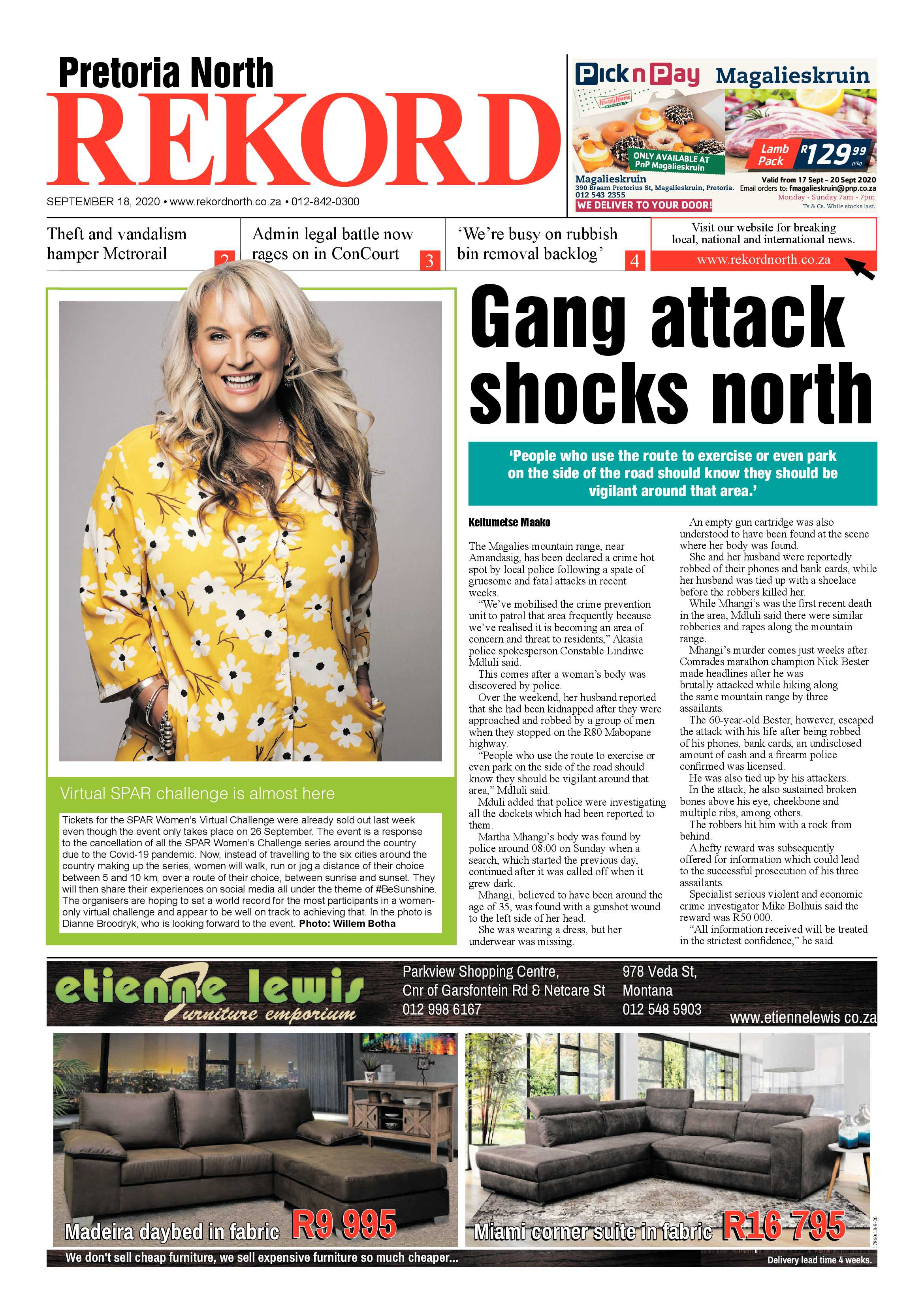 Rekord North 18 September 2020 page 1
