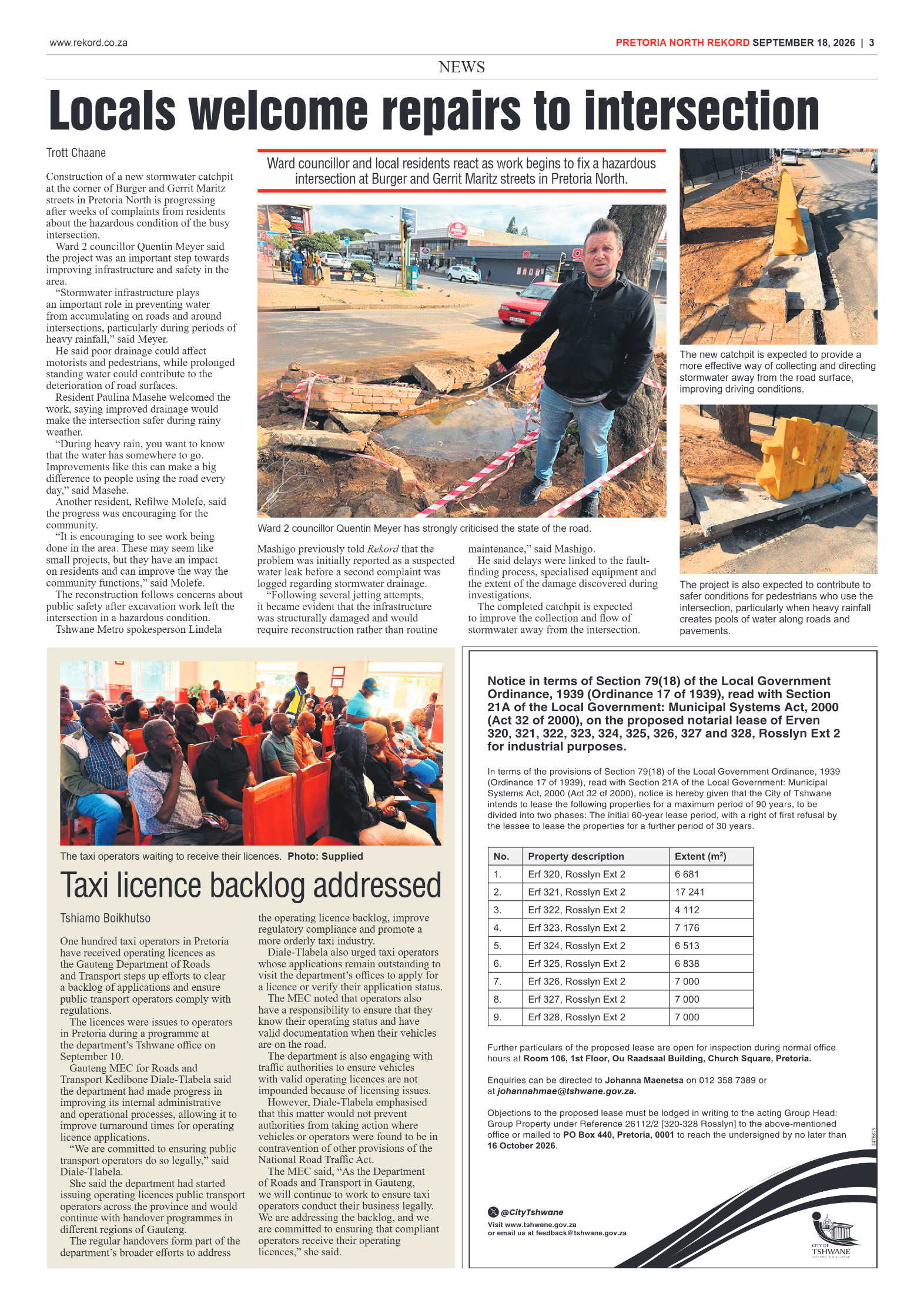 Rekord North 18 September 2026 page 3