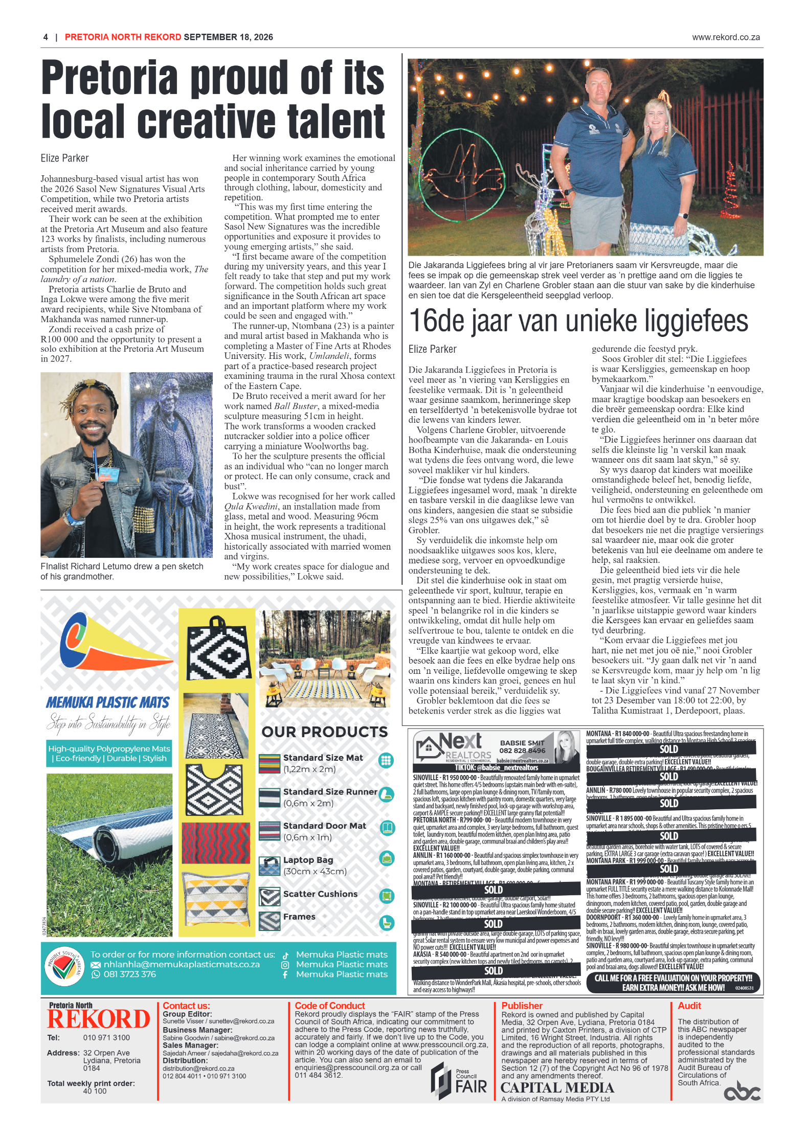 Rekord North 18 September 2026 page 4