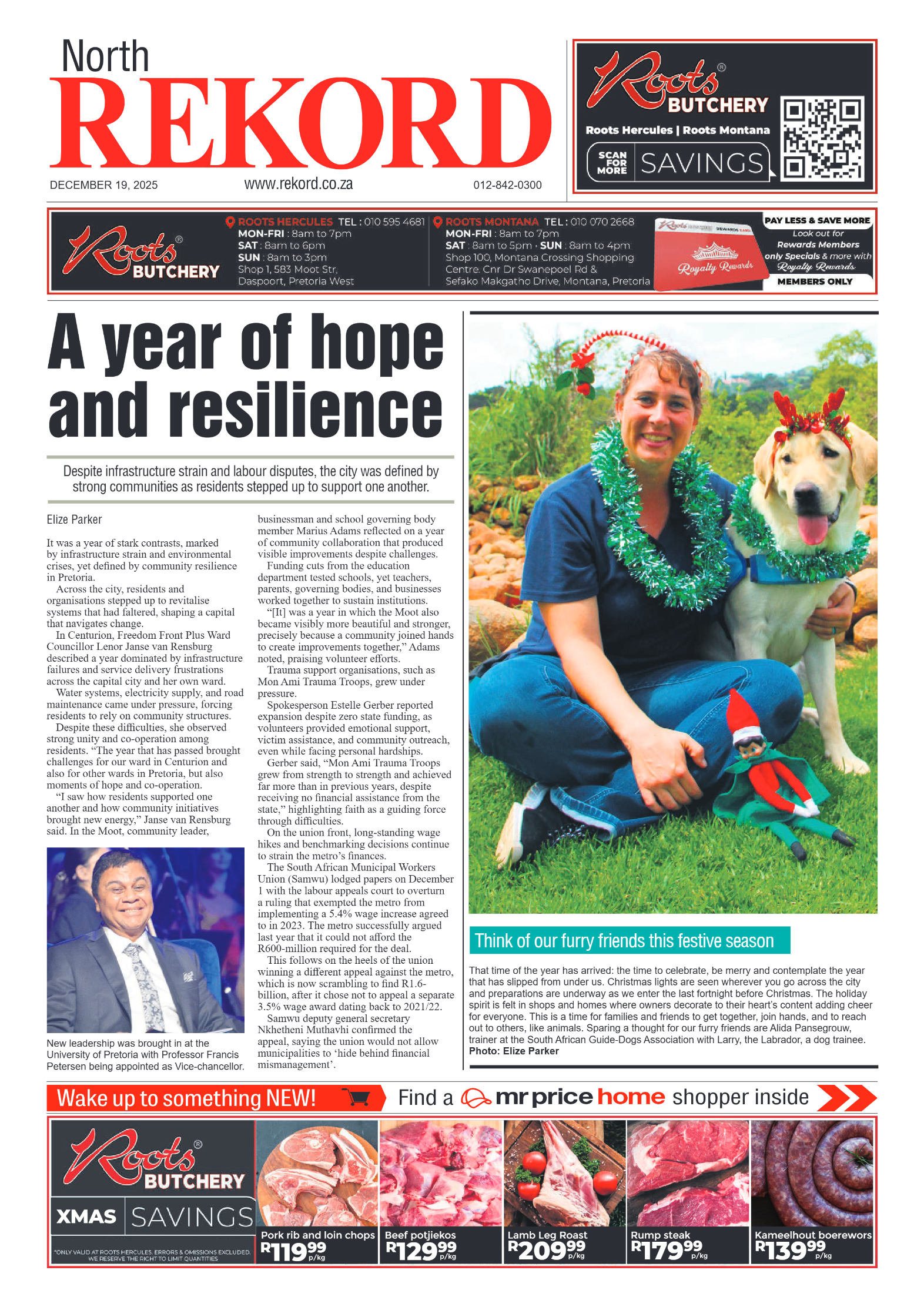 Rekord North 19 December 2025 page 1