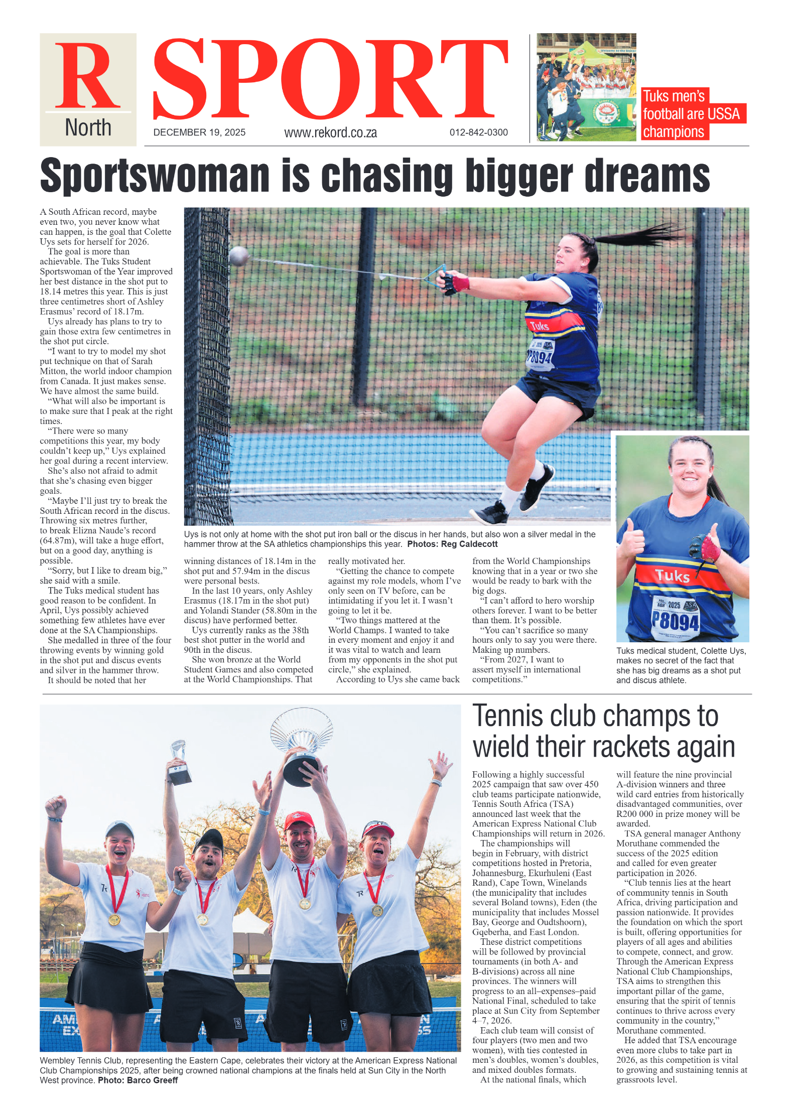 Rekord North 19 December 2025 page 8