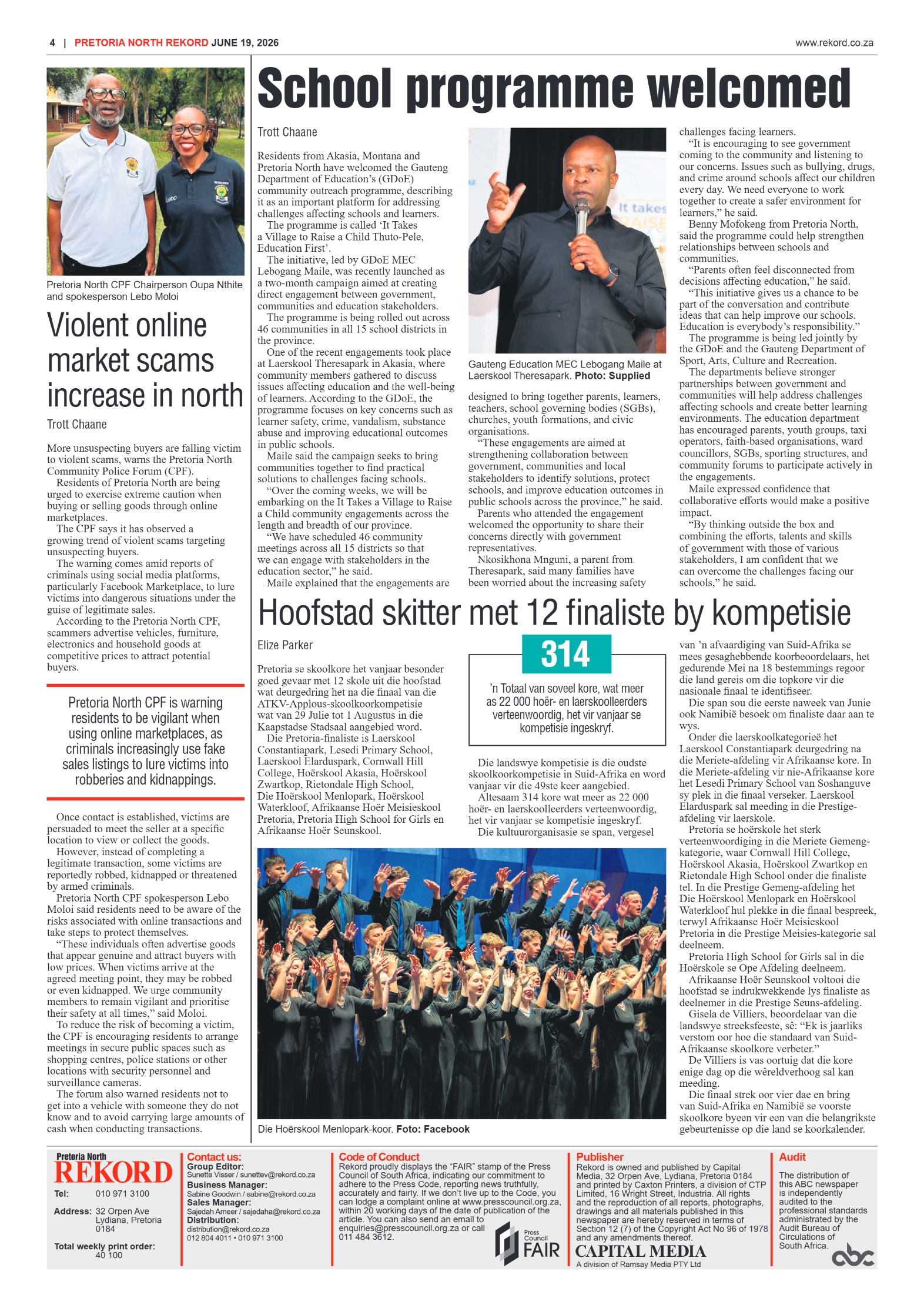 Rekord North 19 June 2026 page 4