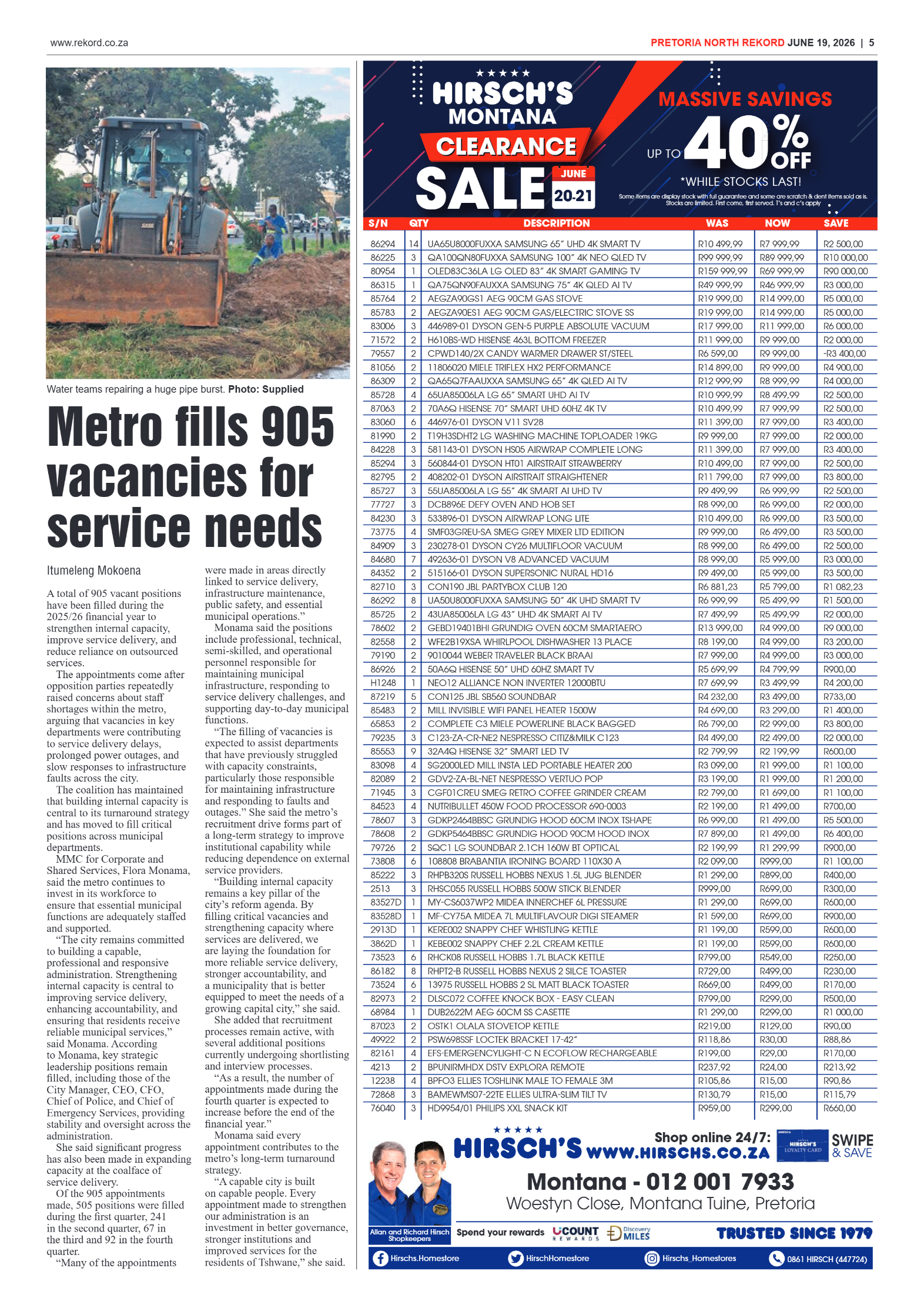 Rekord North 19 June 2026 page 5