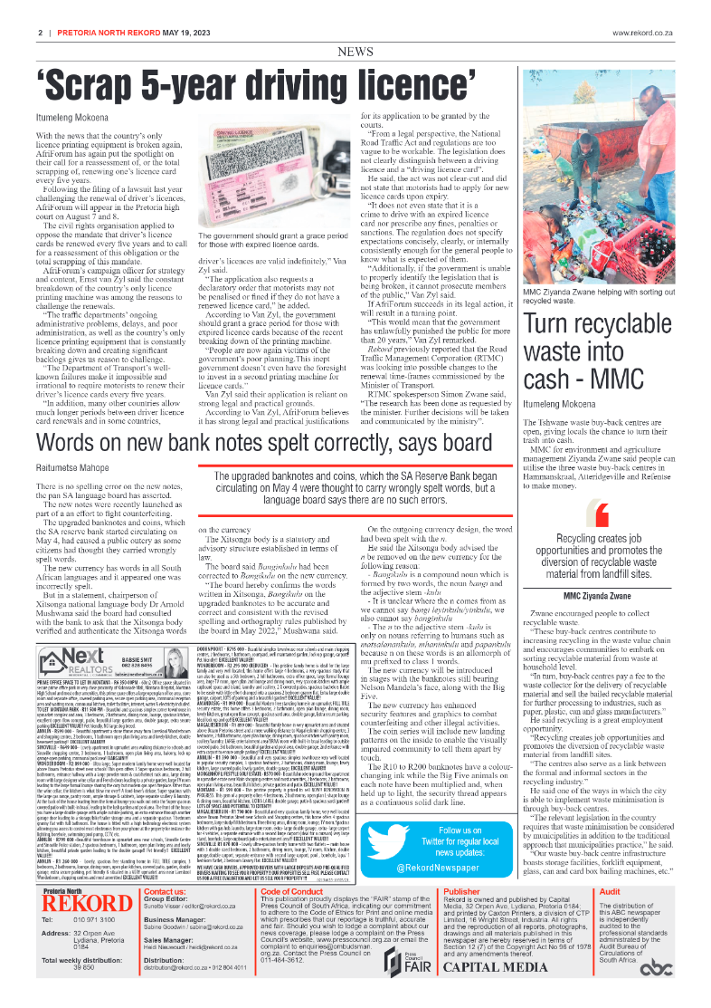 Rekord North 19 May 2023 page 2