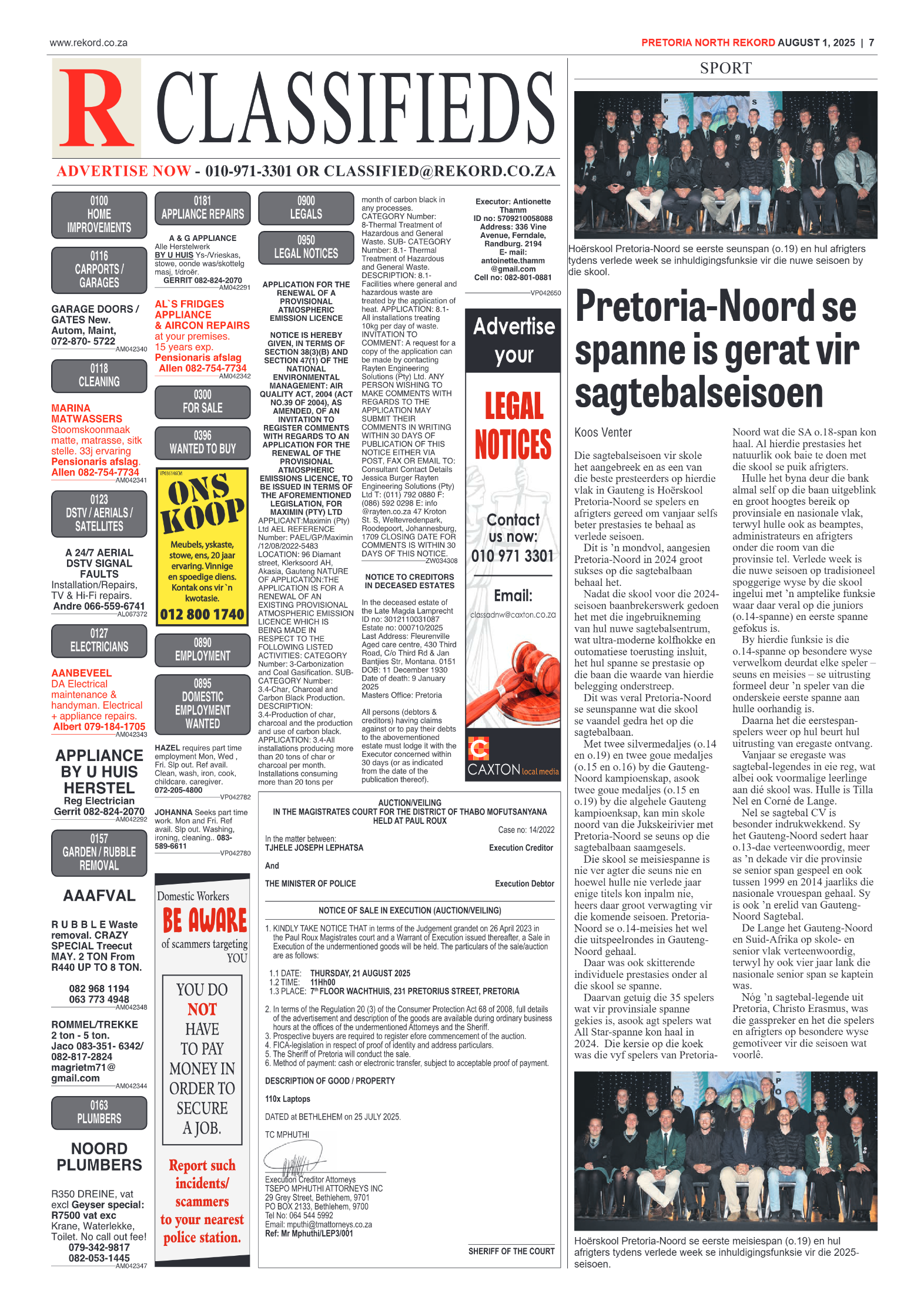 Rekord North 1 August 2025 page 7