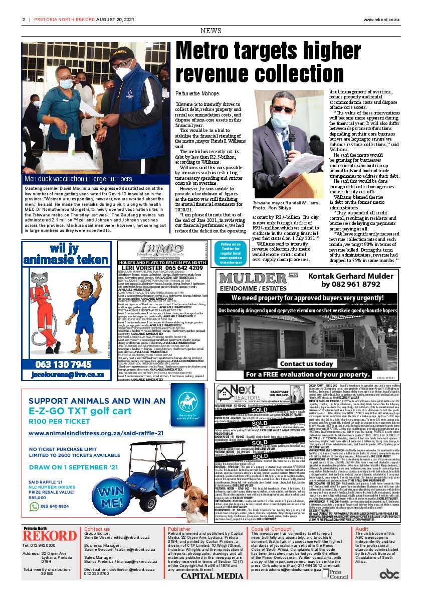 Rekord North 20 August 2021 page 2