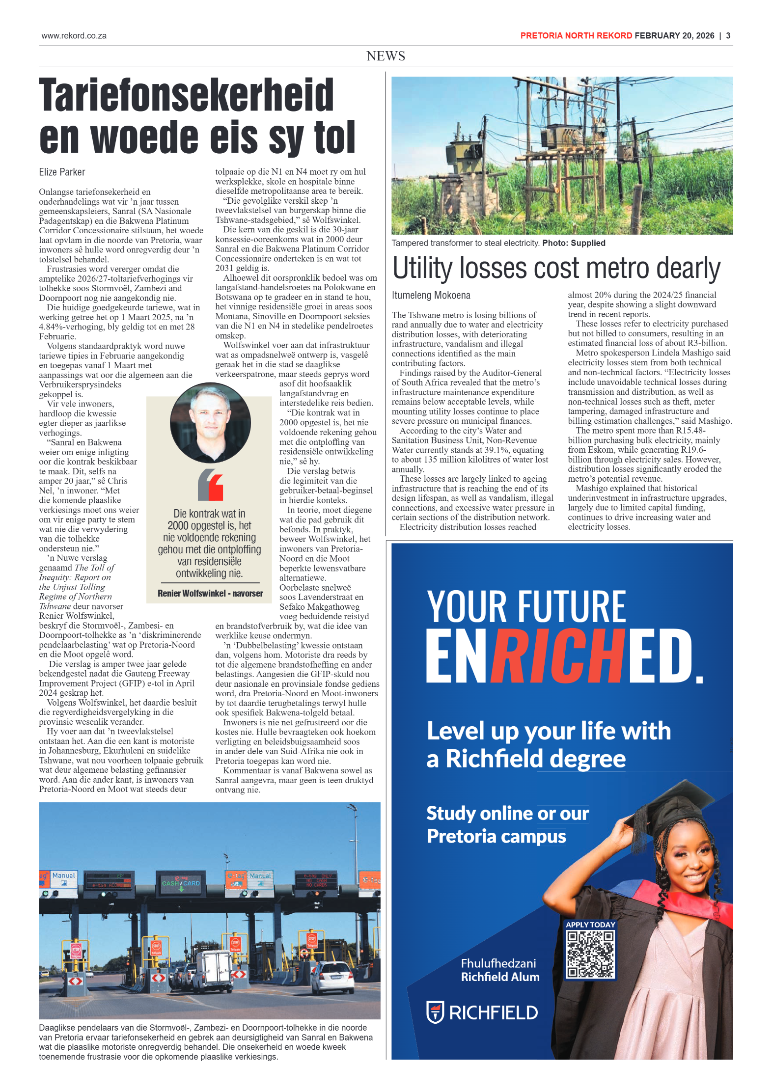 Rekord North 20 February 2026 page 3