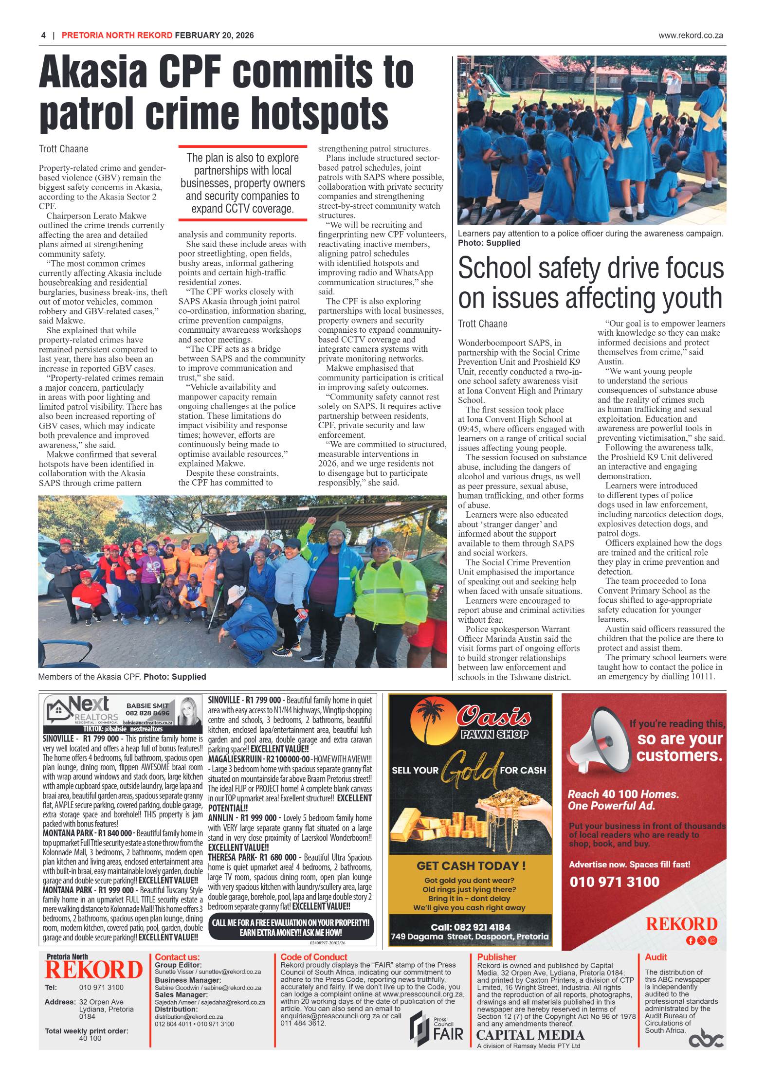 Rekord North 20 February 2026 page 4