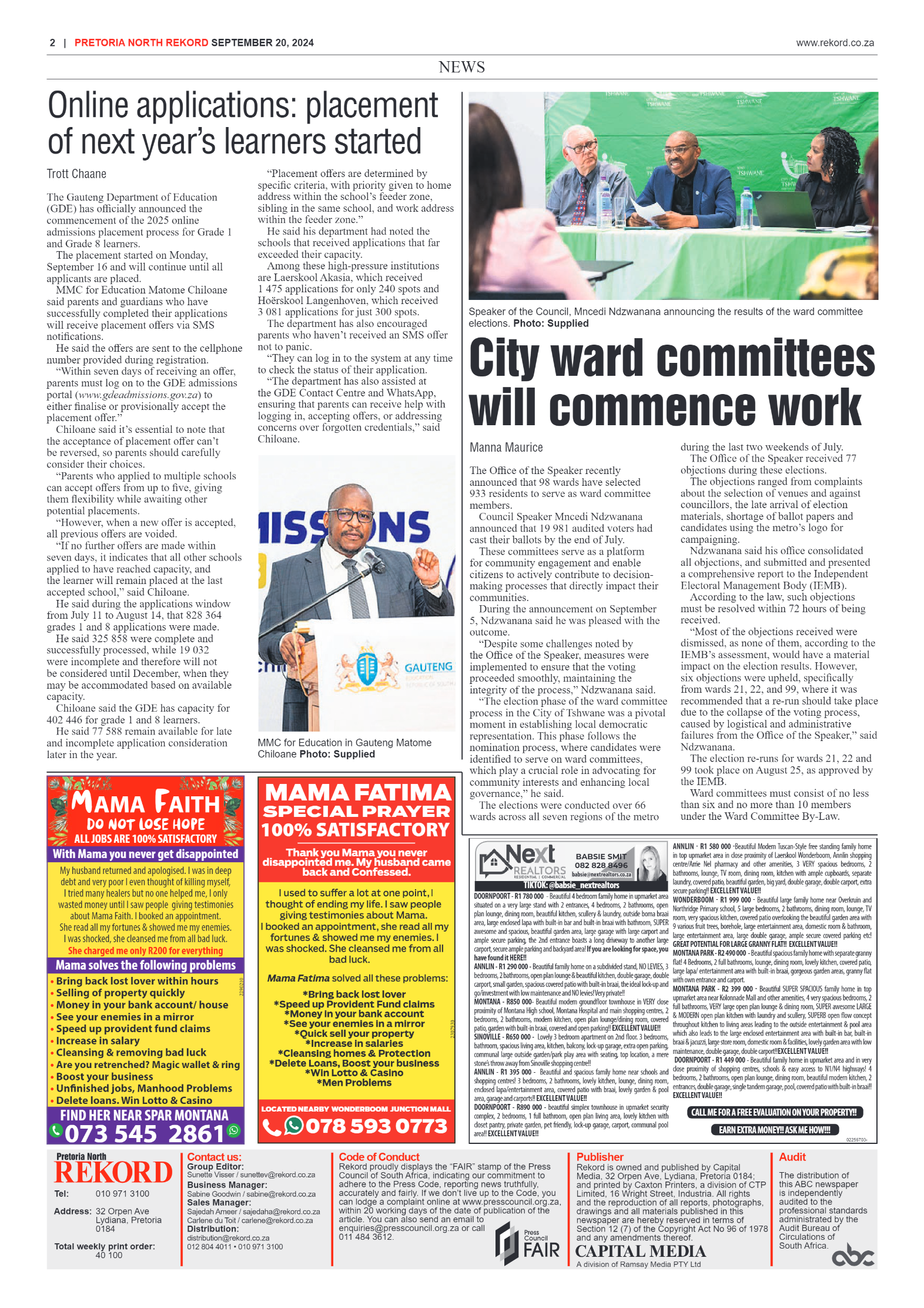 Rekord North 20 September 2024 page 2