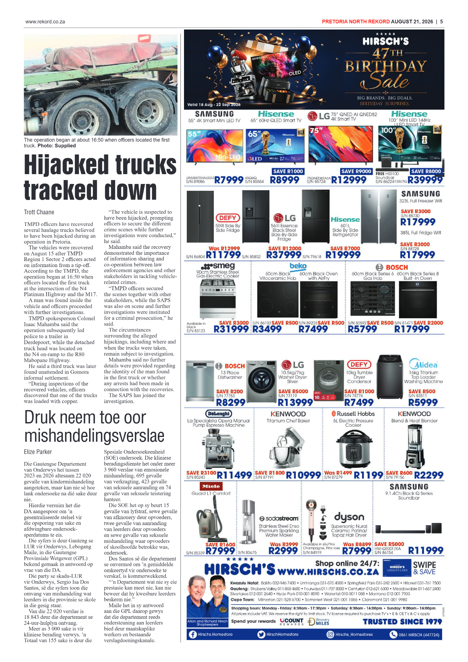 Rekord North 21 August 2026 page 5