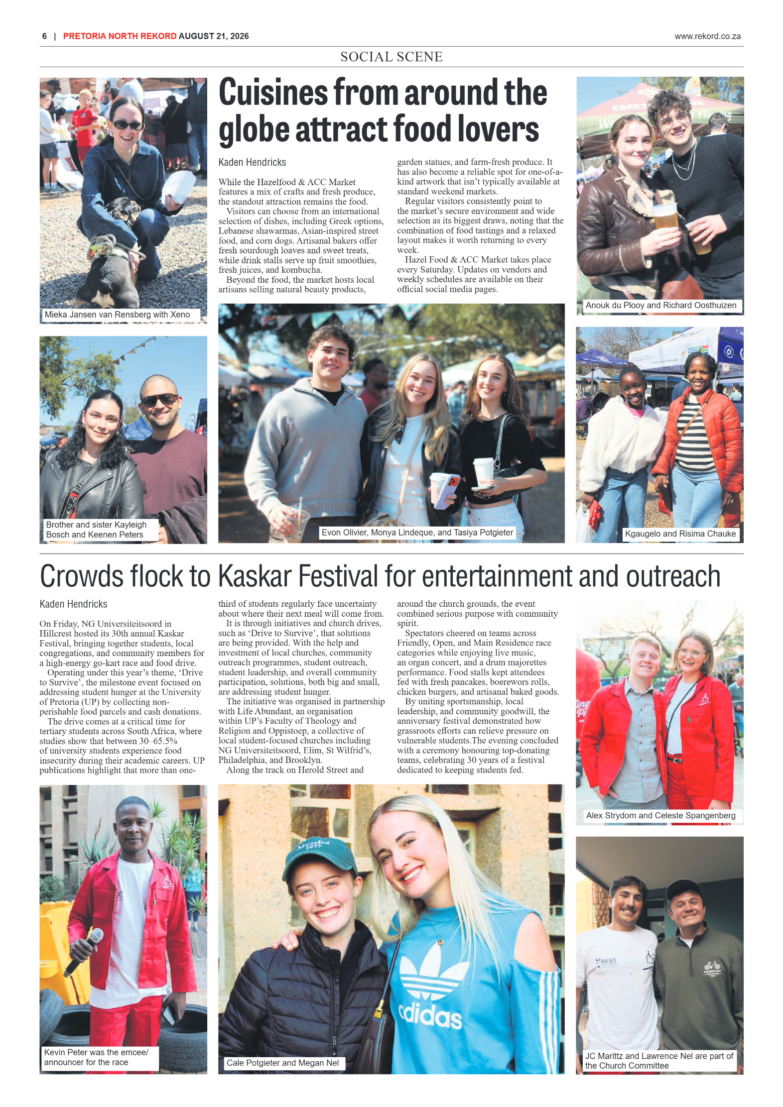 Rekord North 21 August 2026 page 6