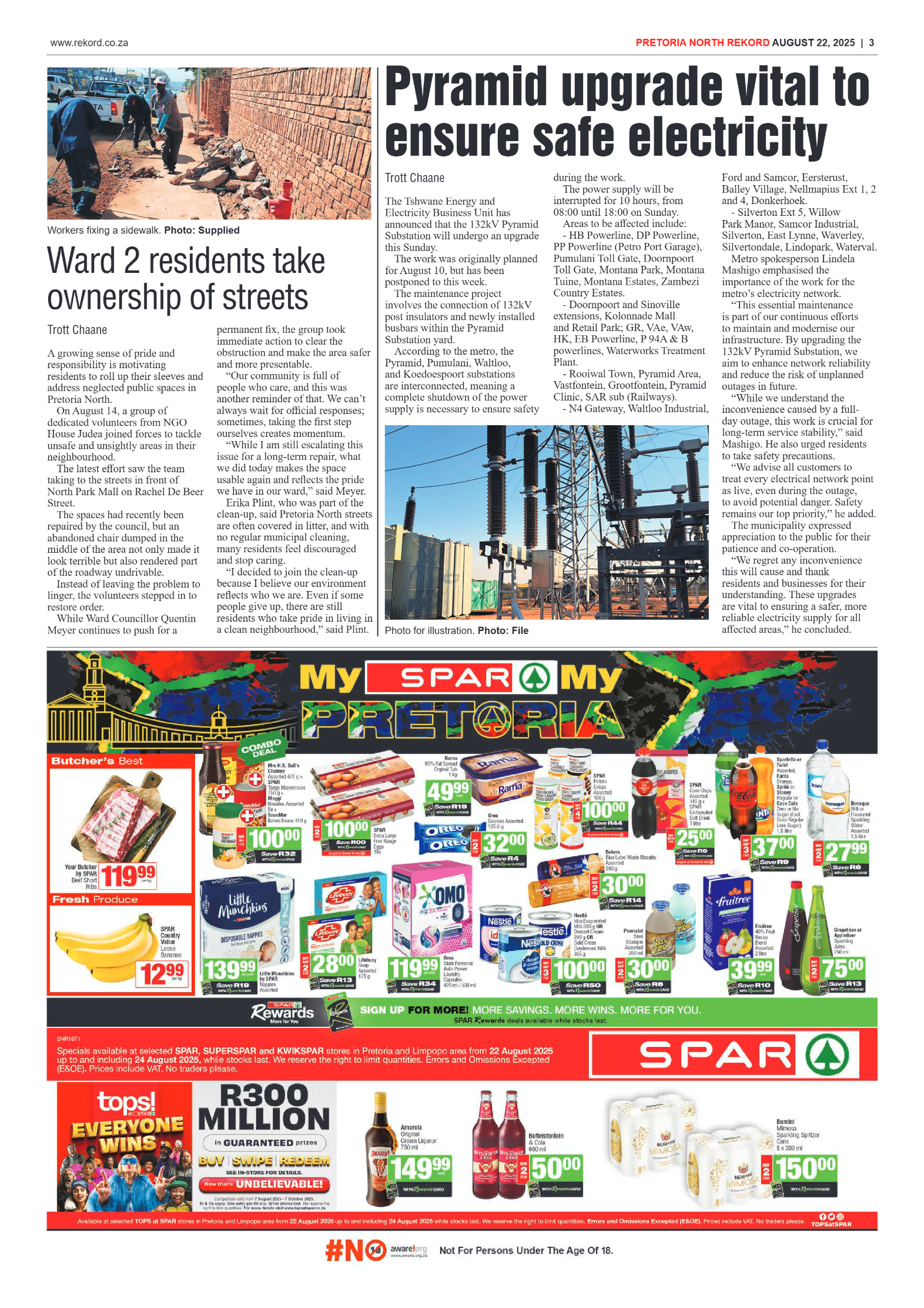 Rekord North 22 August 2025 page 3