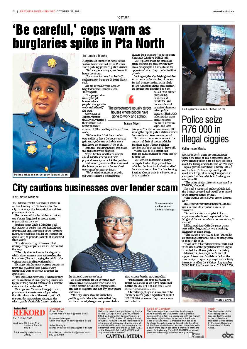 Rekord North 22 October 2021 page 2