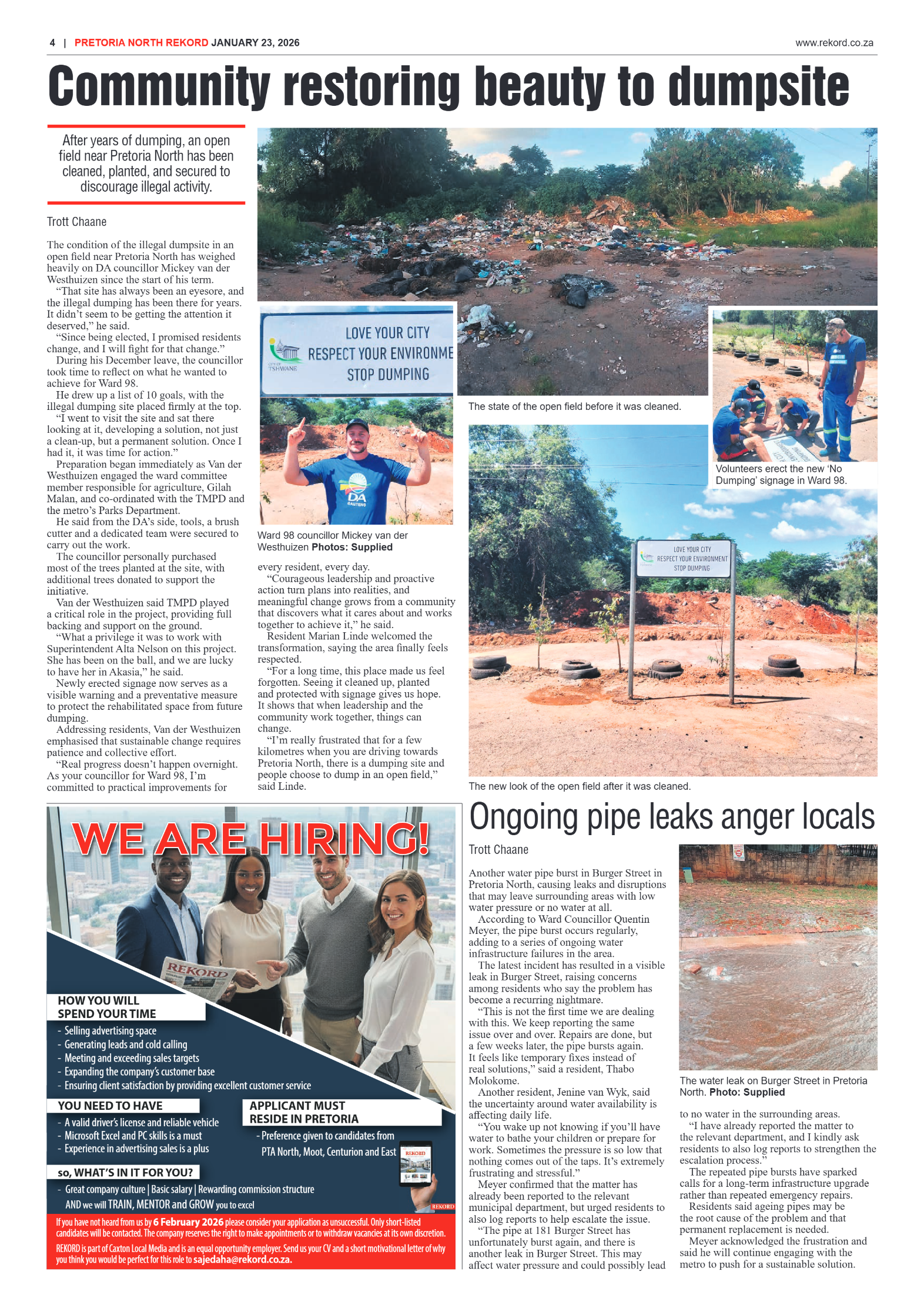 Rekord North 23 January 2026 page 4